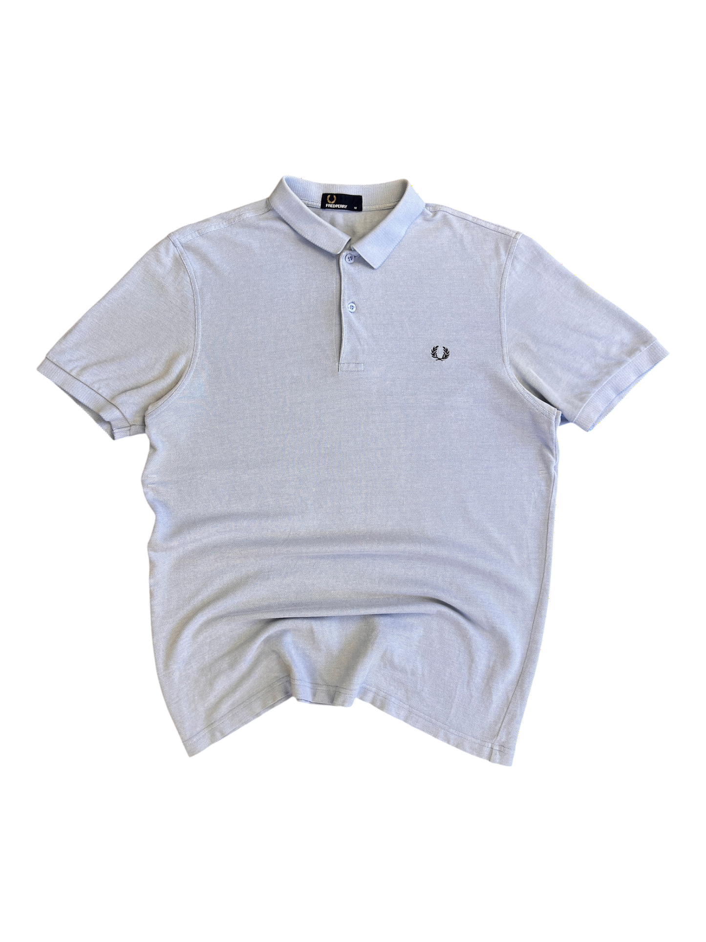 Fred Perry Polo Old Money Style Vintage 2000's Light Blue
