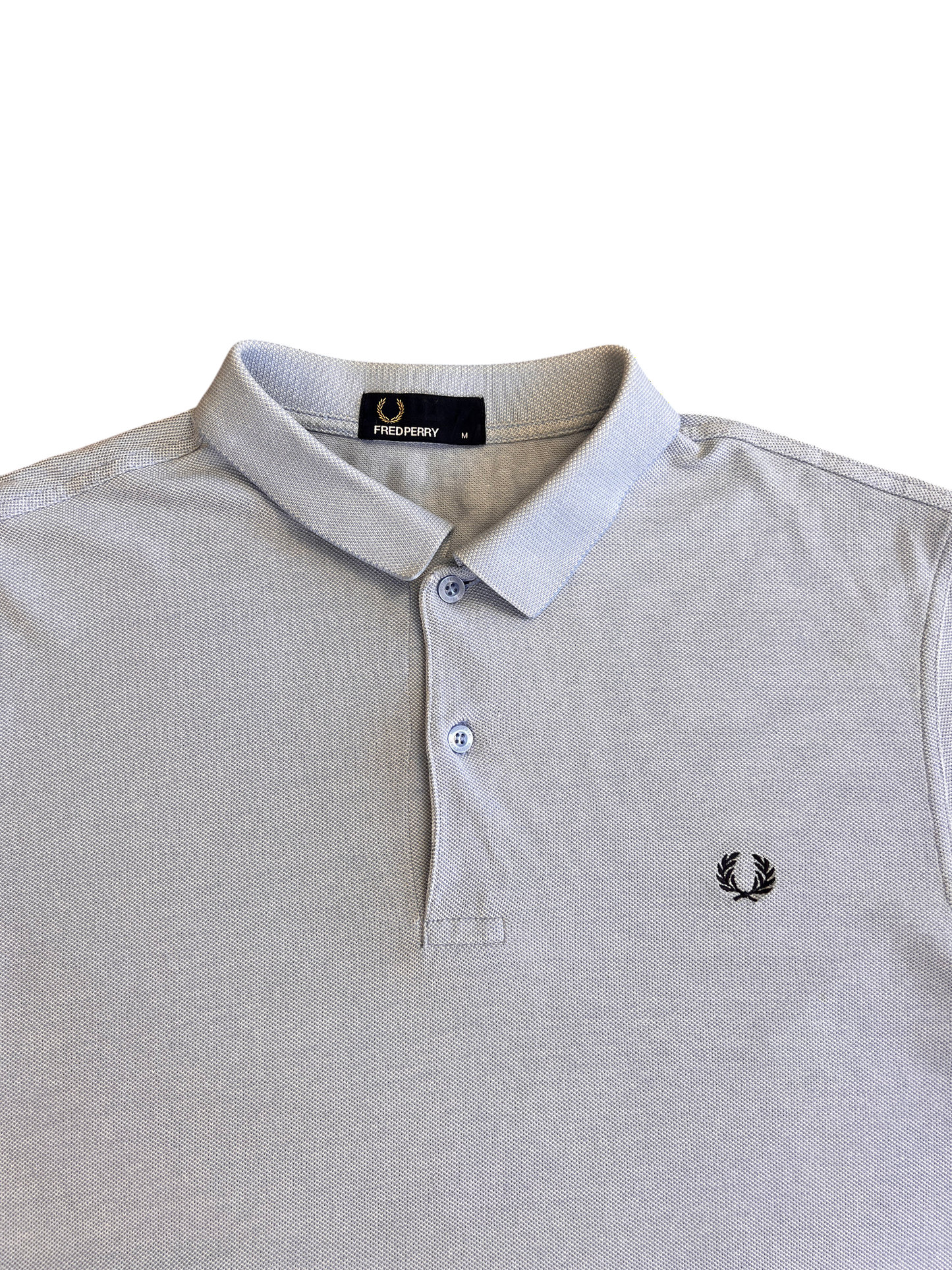 Fred Perry Polo Old Money Style Vintage 2000's Light Blue