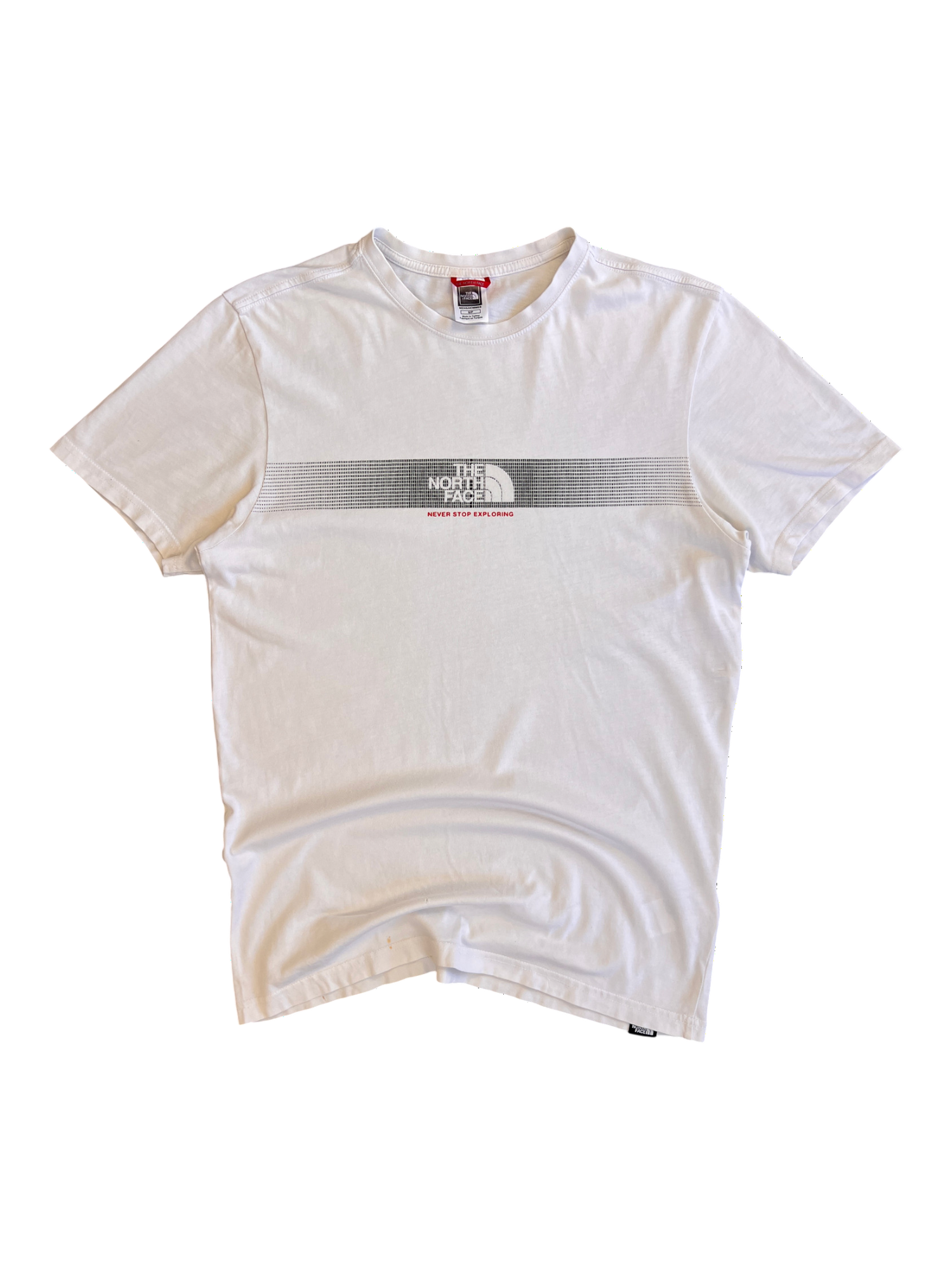 The North Face big logo t-shirt white