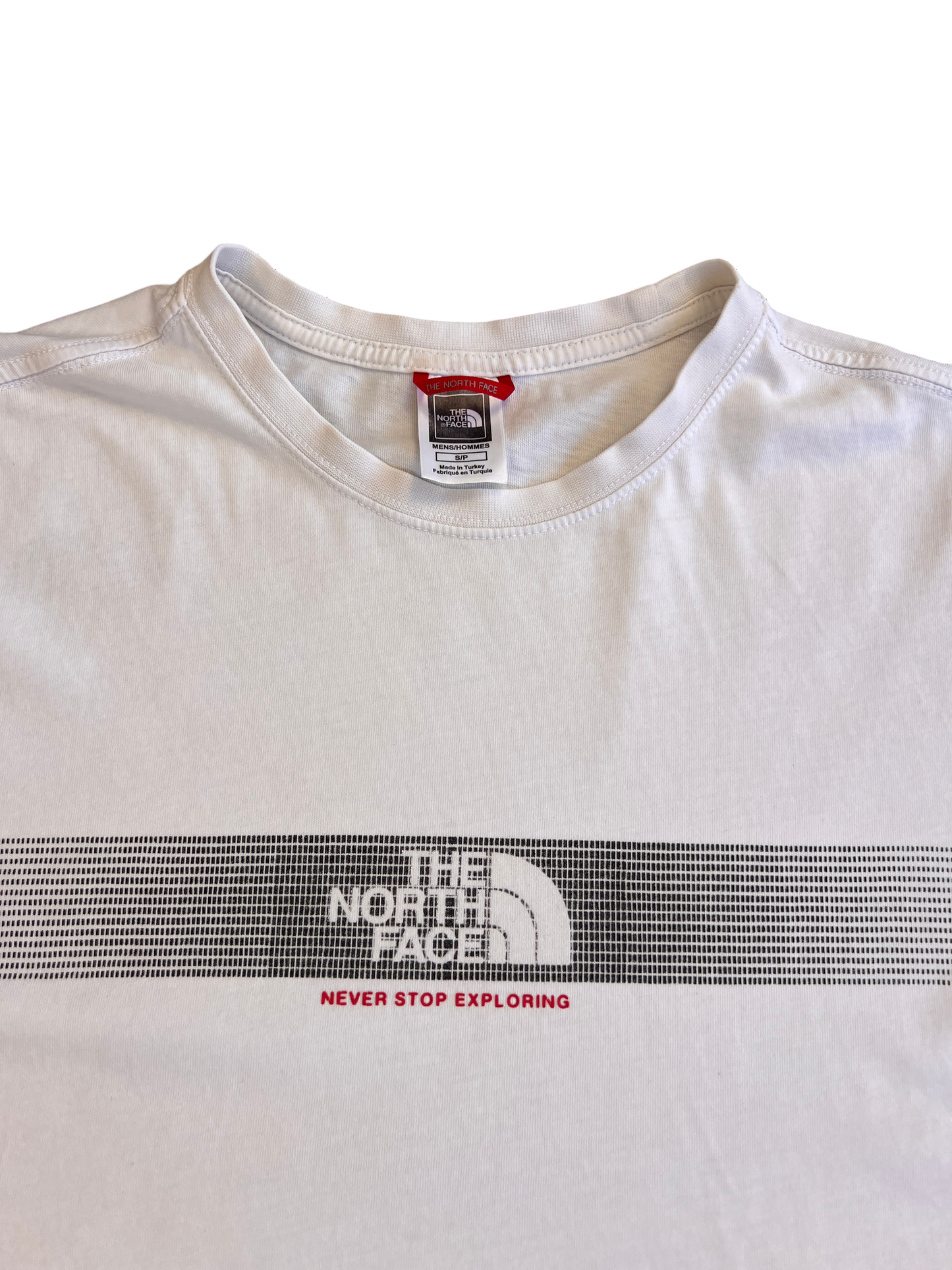 The North Face T-shirt White Big Logo Chest