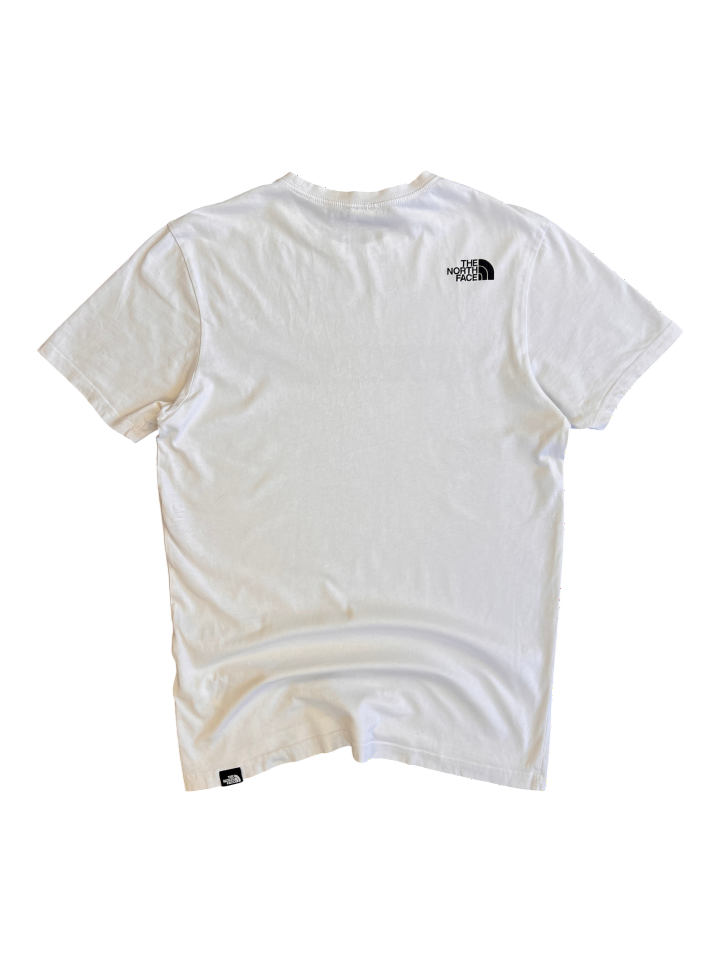 The North Face T-shirt White Big Logo Chest