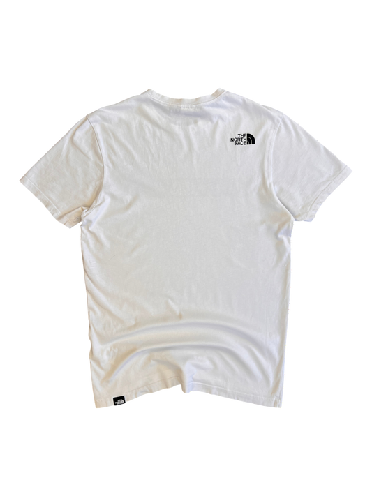 The North Face T-shirt White Big Logo Chest - cloakerstore