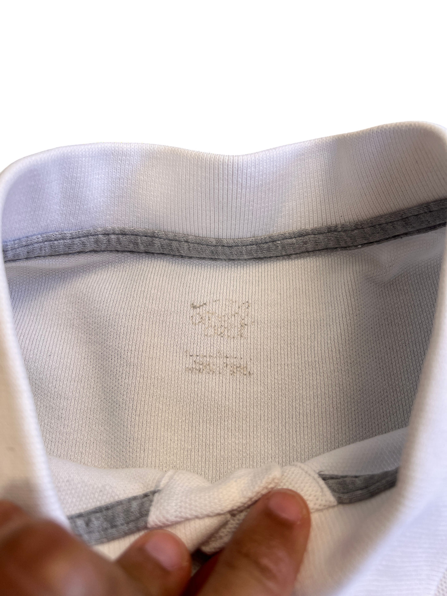 Nike Polo Sport White Vintage 2000's Retro