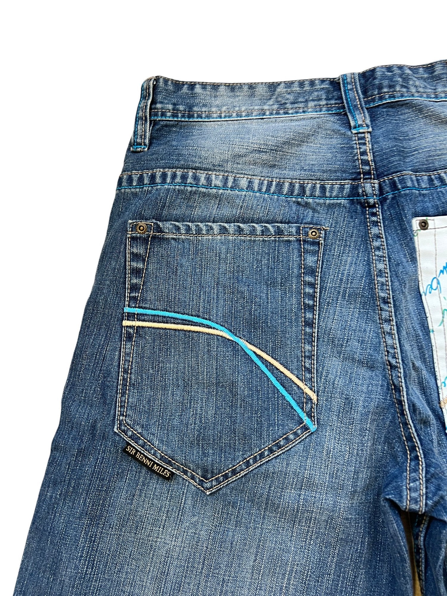 Sir Benni Miles Jorts Baggy Fit Premium Pockets Denim Vintage Retro - cloakerstore