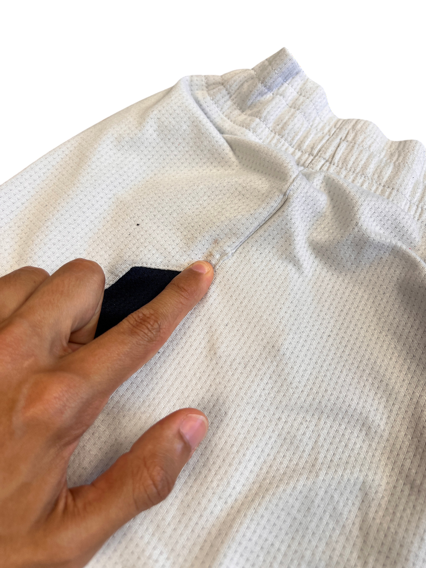 Nike Shorts Baggy Sport White Black 2000's NikeFit