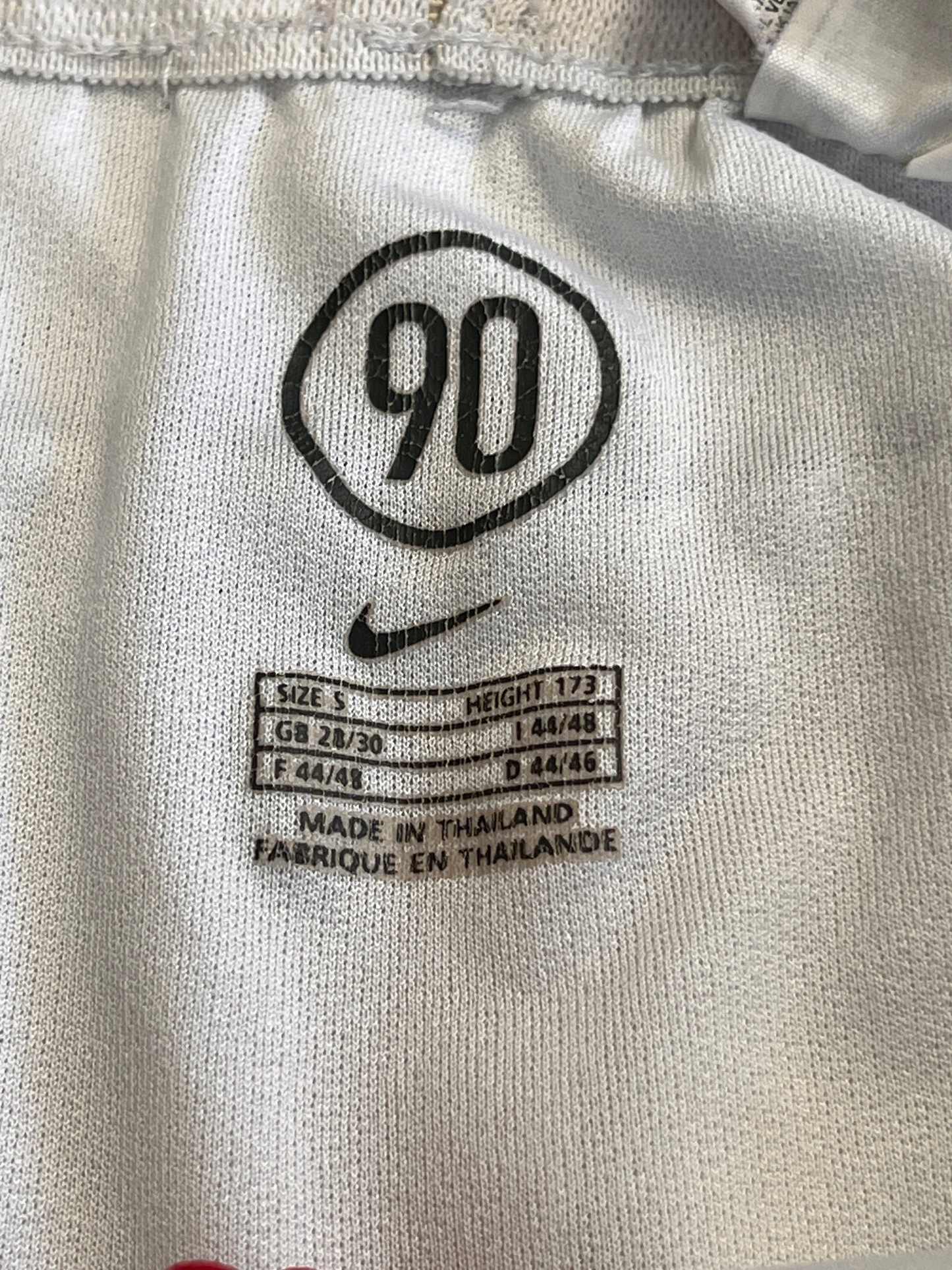Nike Total 90 Short White Manchester United 2007/09