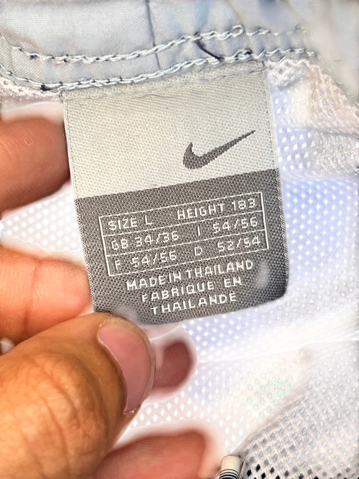 Nike Short Sport Y2K Blue 2000's Old Tag