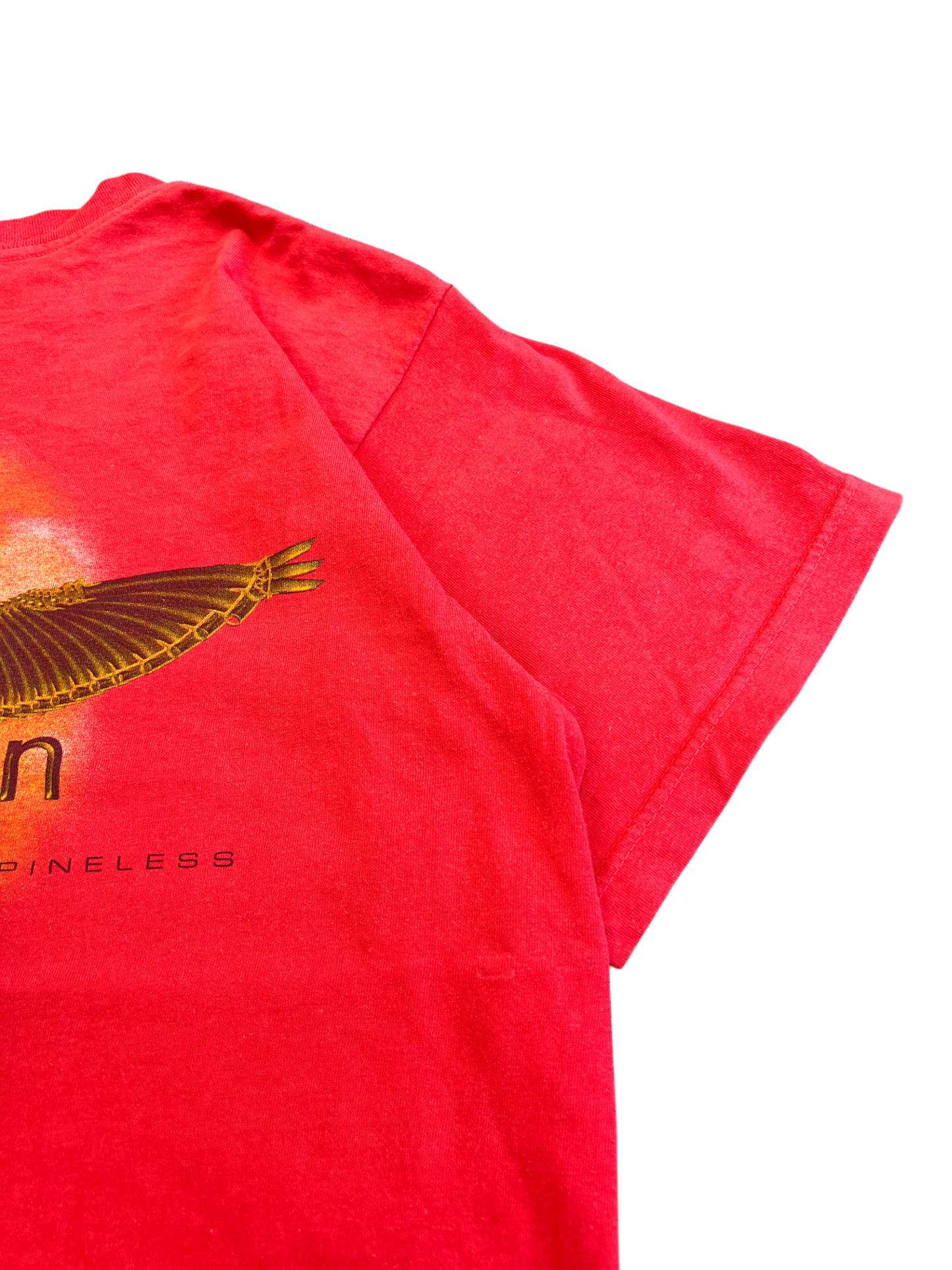 T-shirt Vintage Heavy Weight Boxy Fit Red Raven 90's