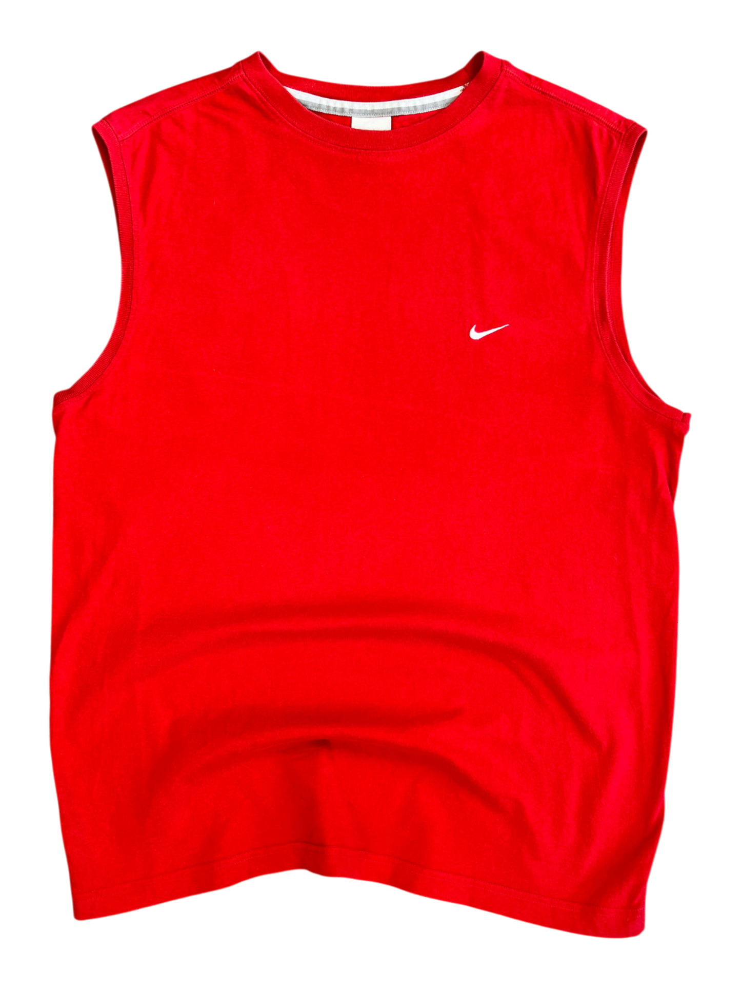 Nike Tank Top Red 2000's Vintage Old tag