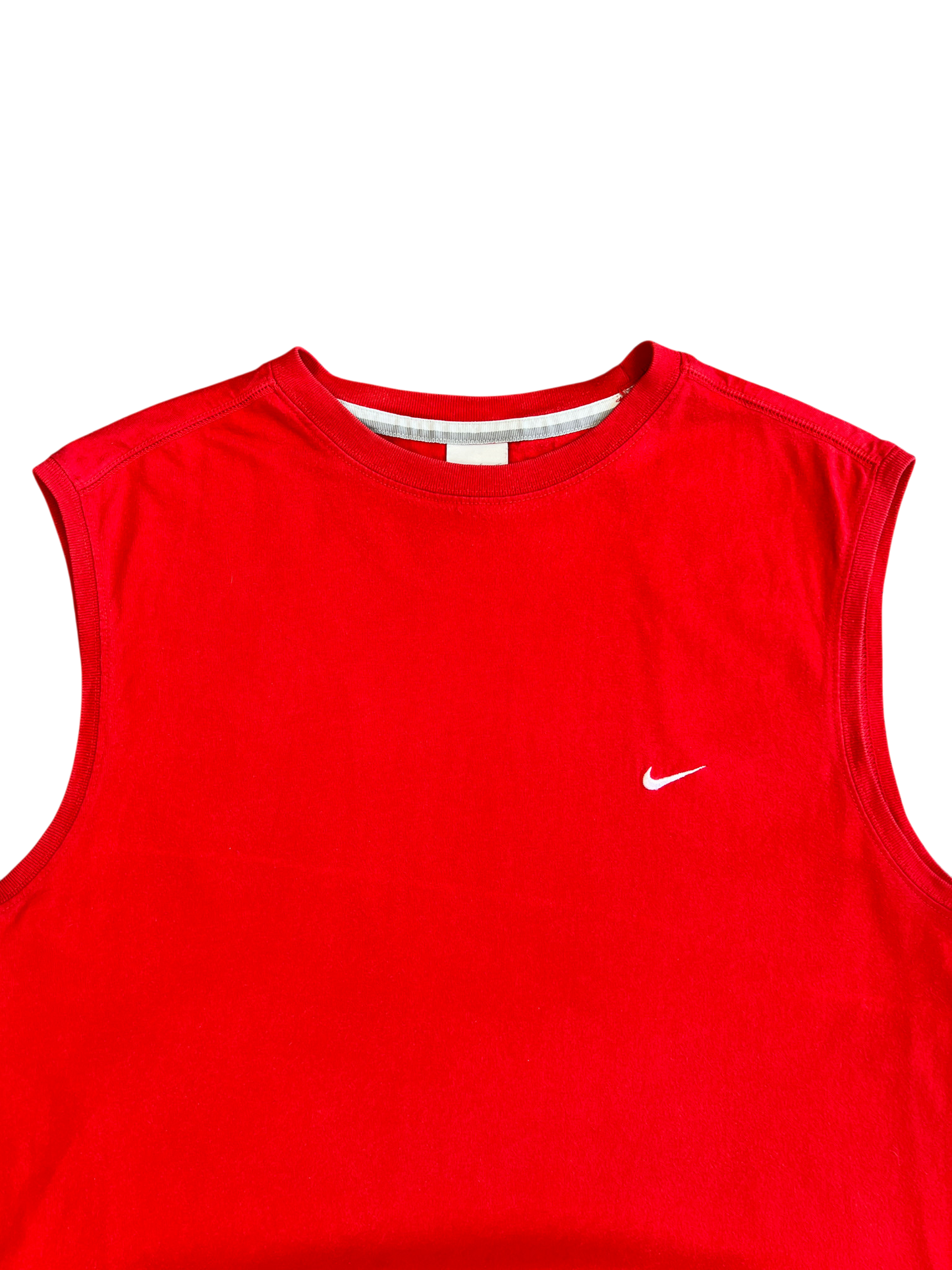 Nike Tank Top Red 2000's Vintage Old tag