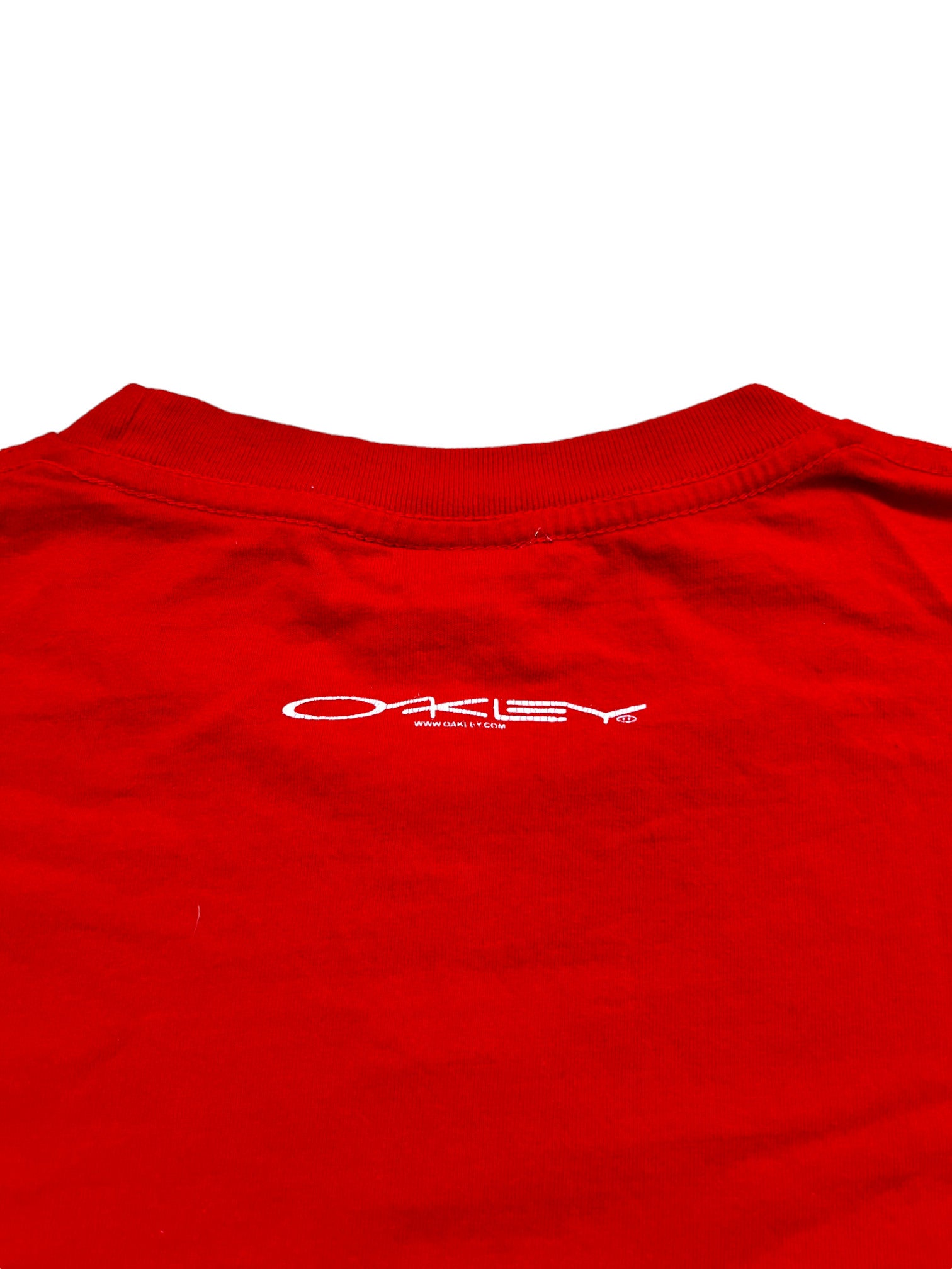 Vintage Oakley Software T-Shirt 2000s Big Logo Surf - cloakerstore