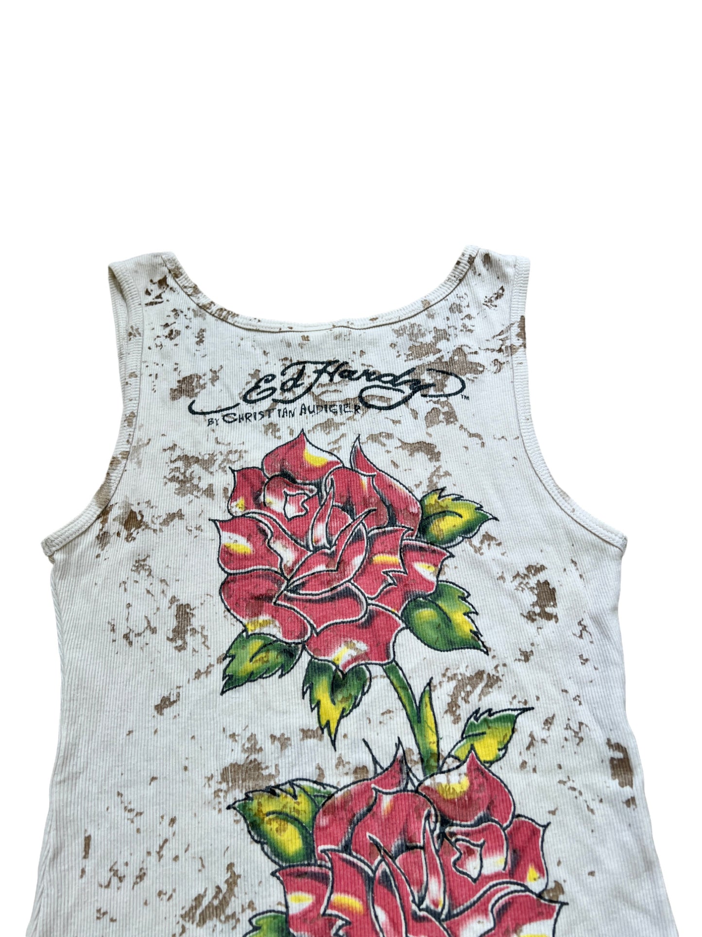 Tank Top Ed Hardy Premium Skull Vintage Y2K - cloakerstore