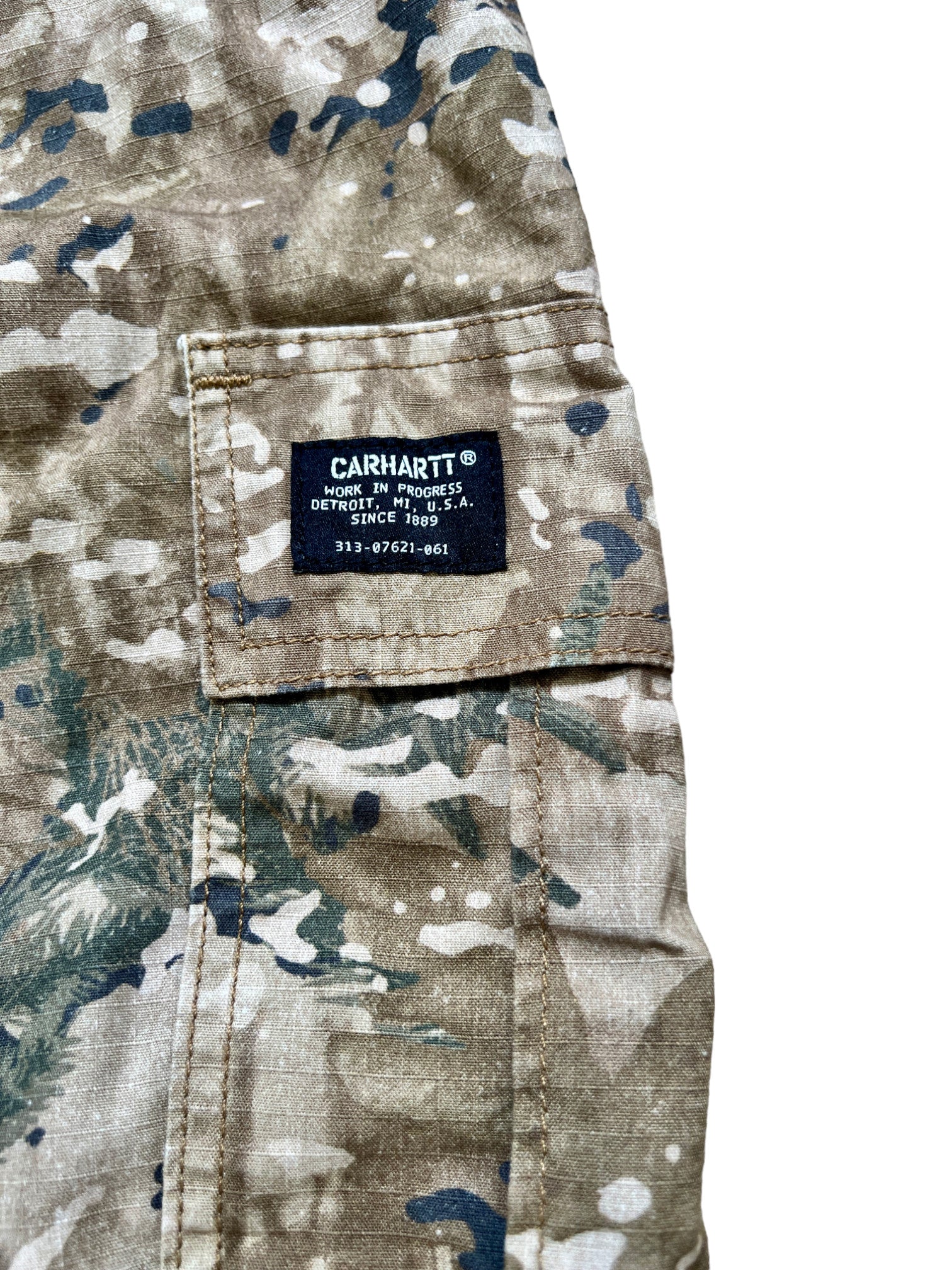 Carhartt Camo Pants Cargo Carpenter - cloakerstore