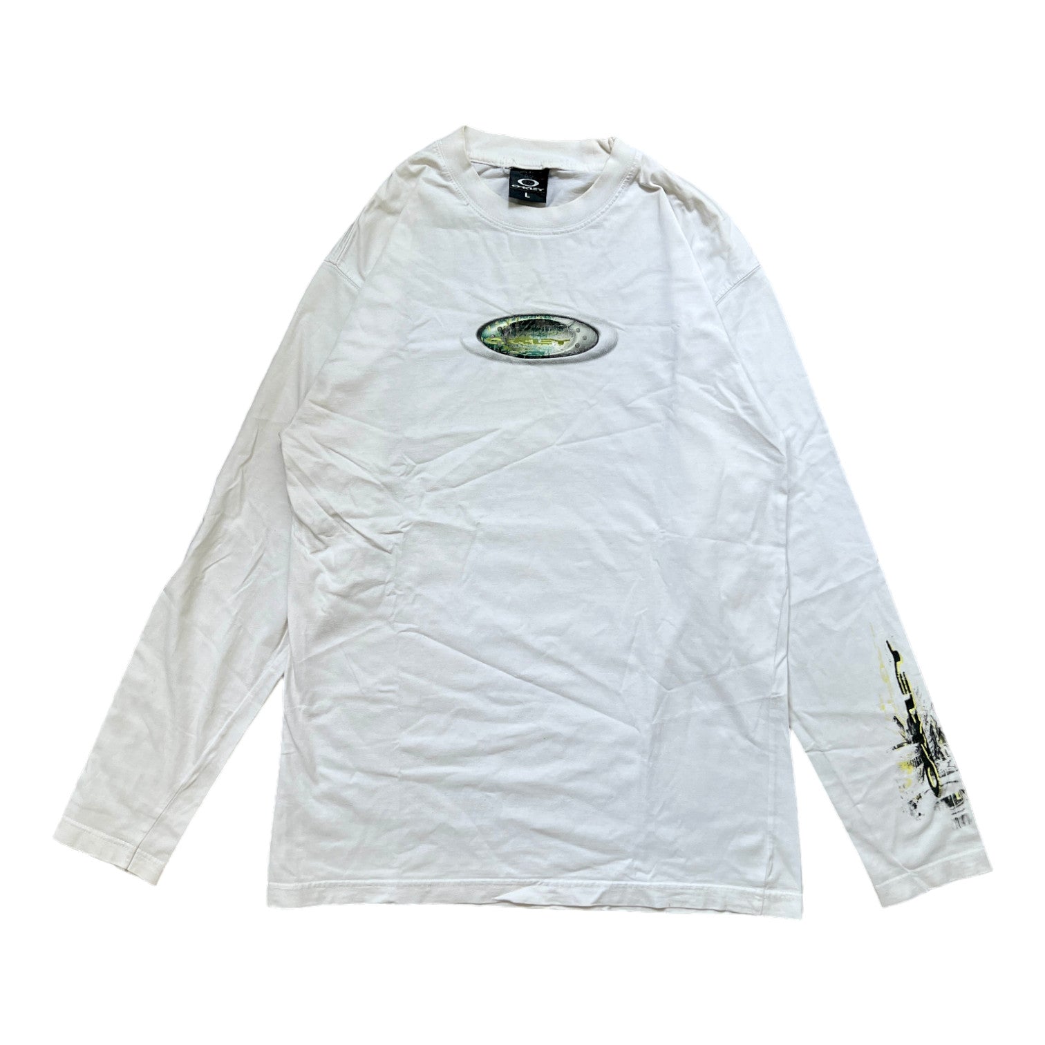 Oakley Long Sleeve Vintage 2000's Big Logo - cloakerstore