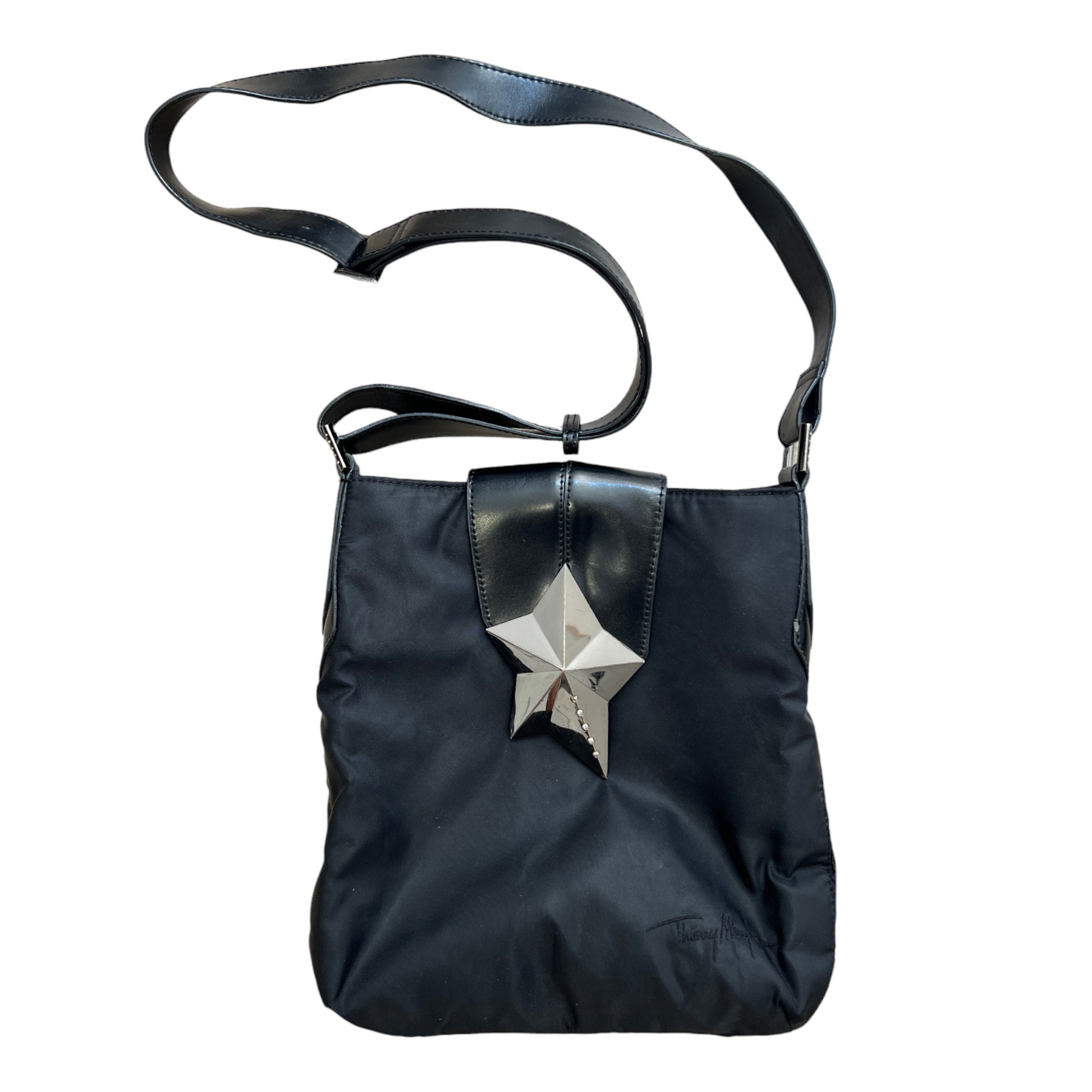 Vintage Thierry Mugler Iconic Star Nylon Bag - cloakerstore