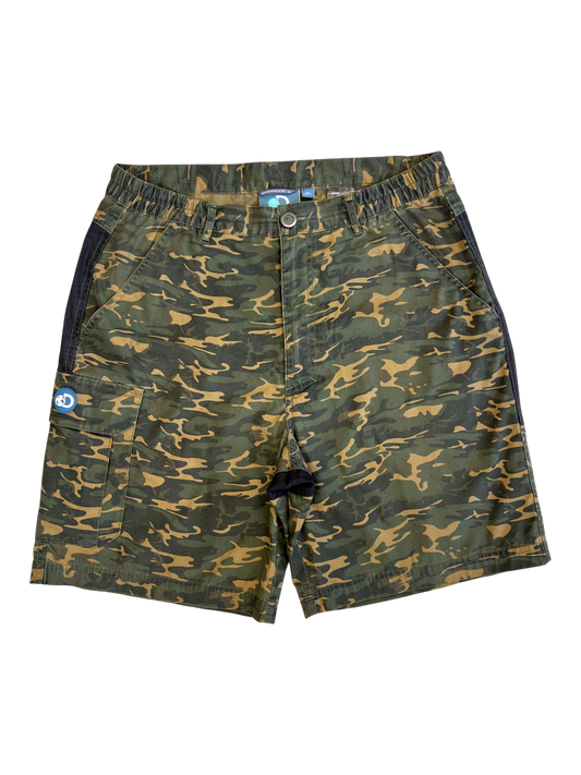 00's baggy military jorts Y2K
