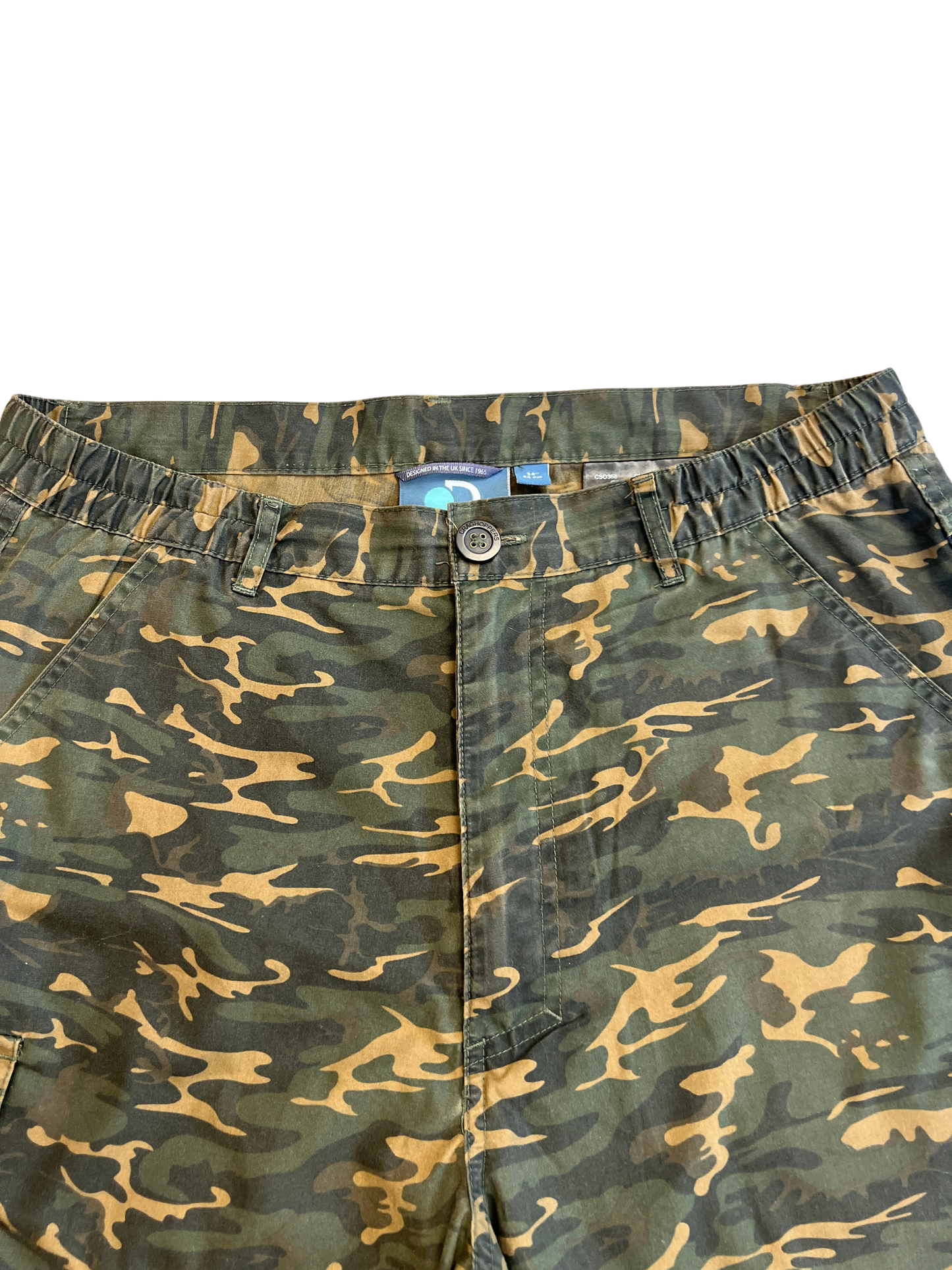 Jorts Baggy Militar 00's Retro Y2K