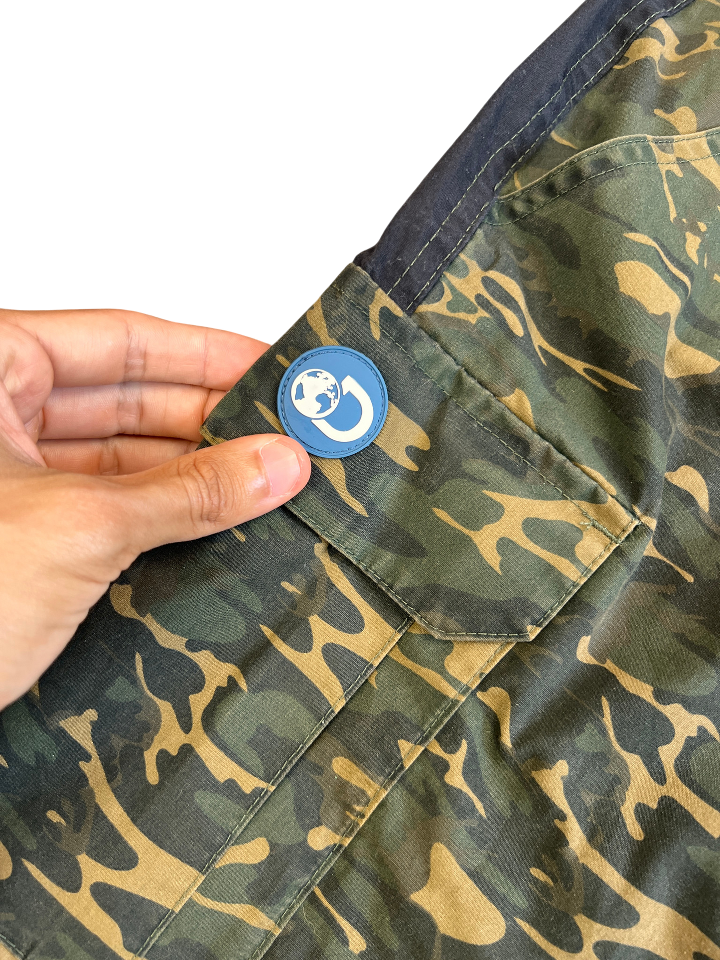 Jorts Baggy Militar 00's Retro Y2K