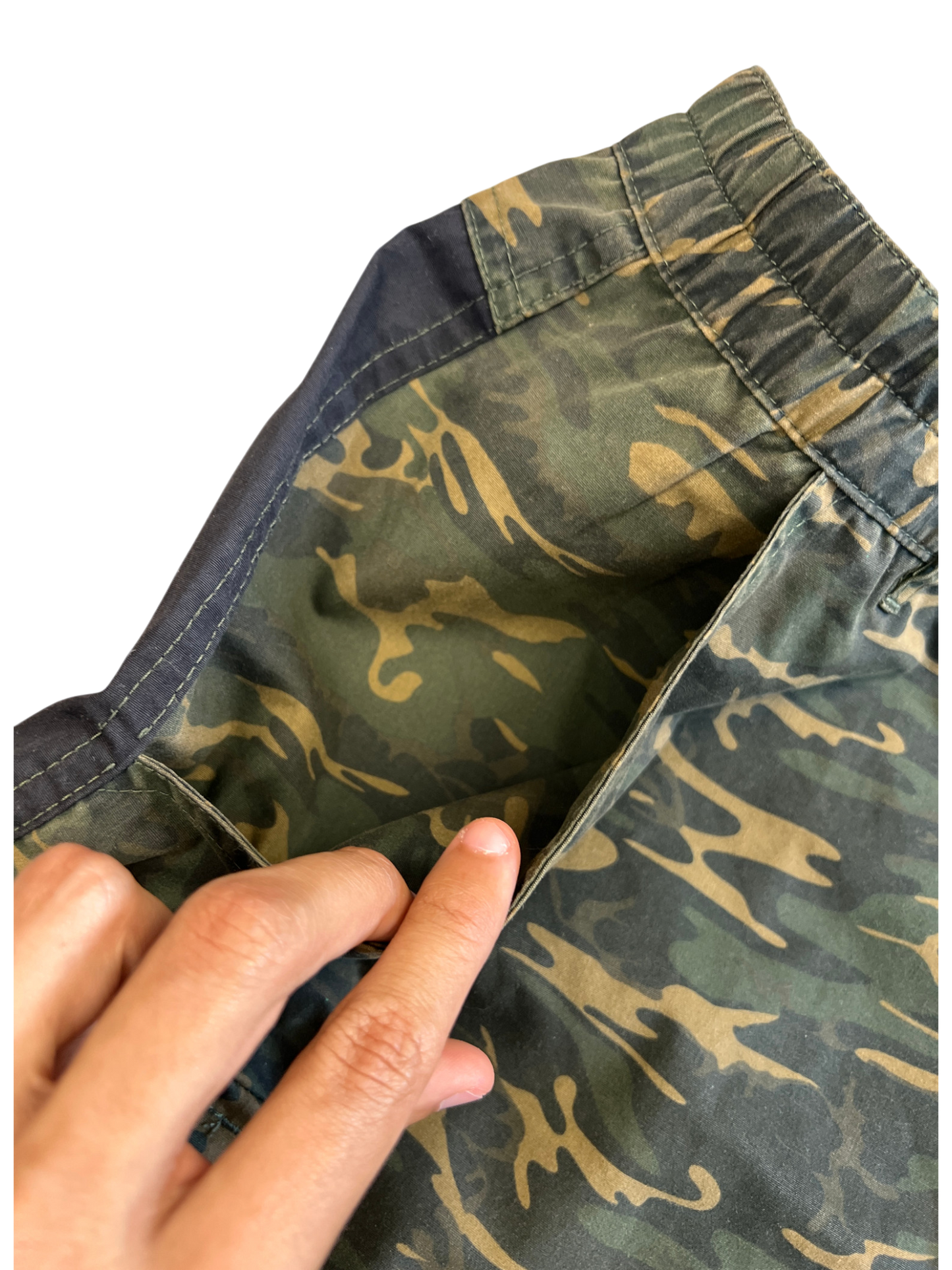 Jorts Baggy Militar 00's Retro Y2K