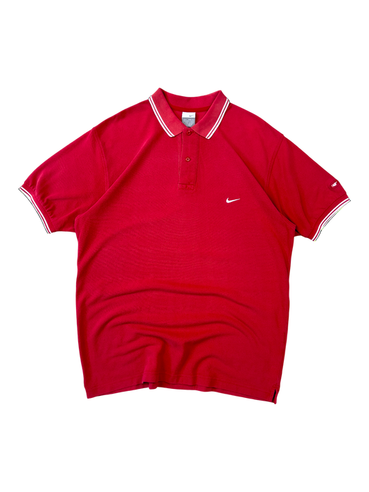 Nike Polo Vintage Red - cloakerstore