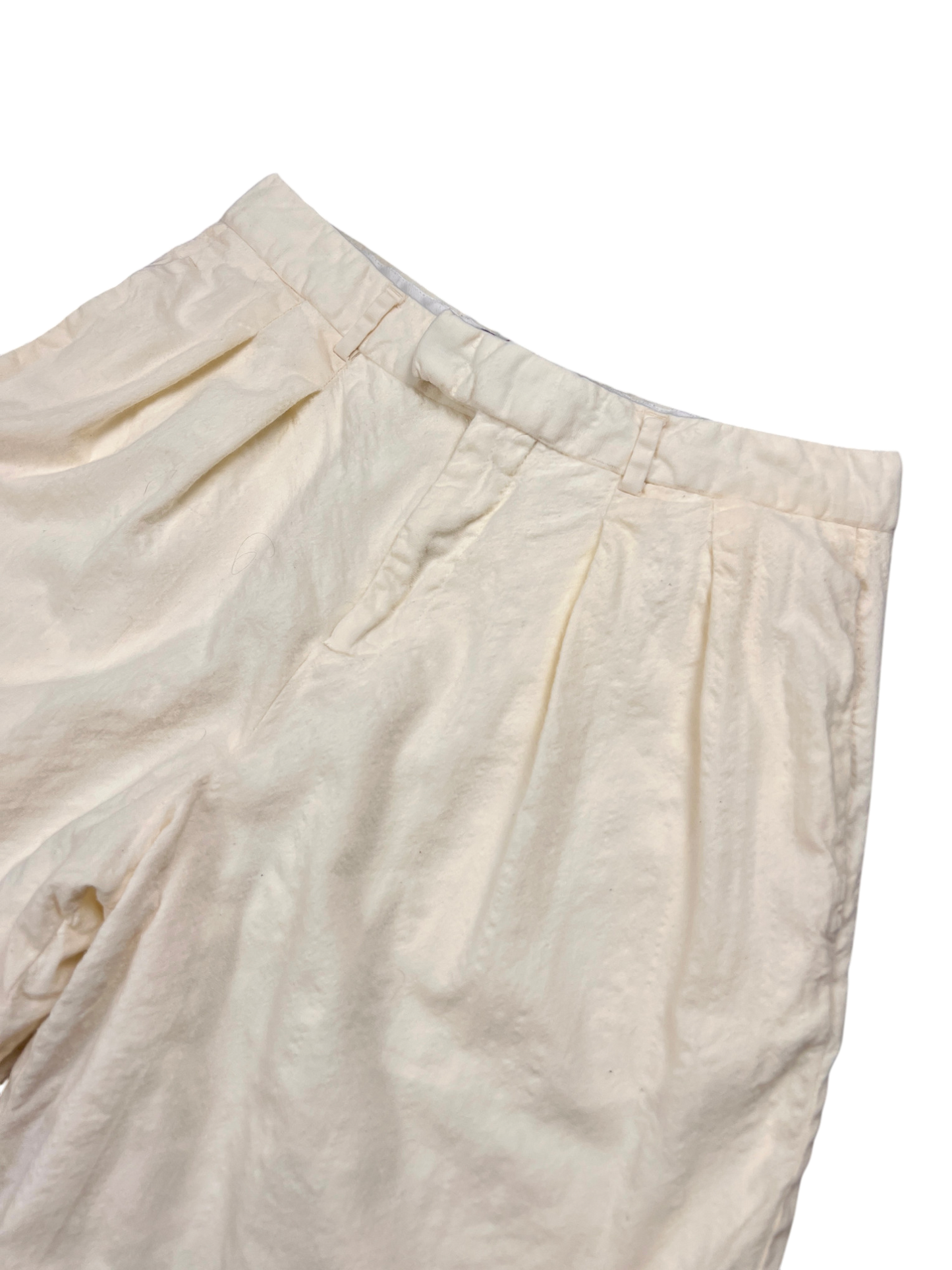 Louis Vuitton Uniforms Jorts Cream Baggy Classic Flared - cloakerstore