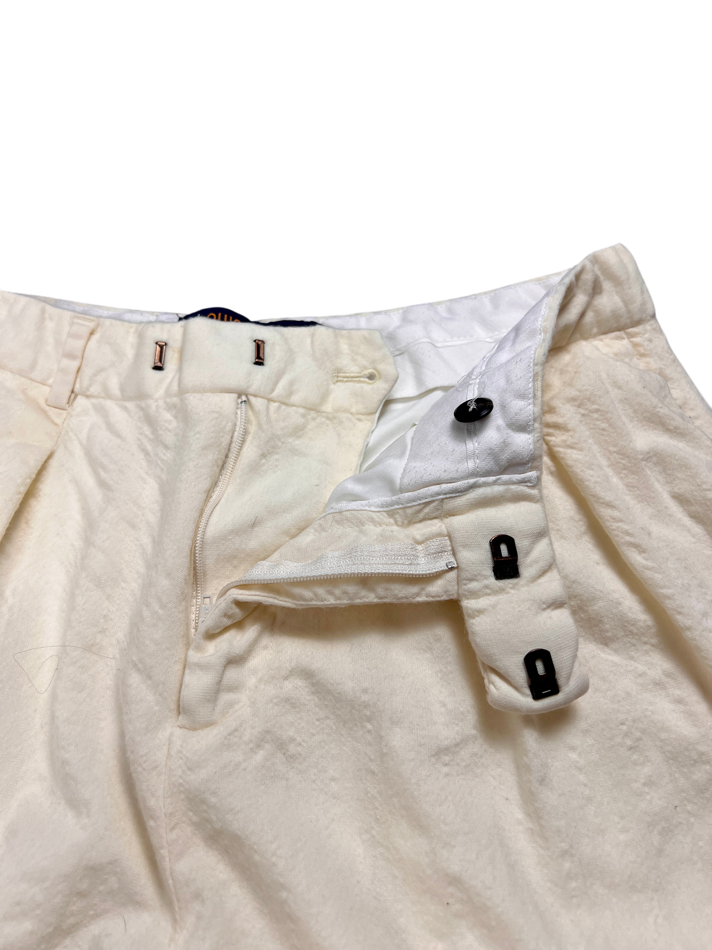 Louis Vuitton Uniforms Jorts Cream Baggy Classic Flared - cloakerstore