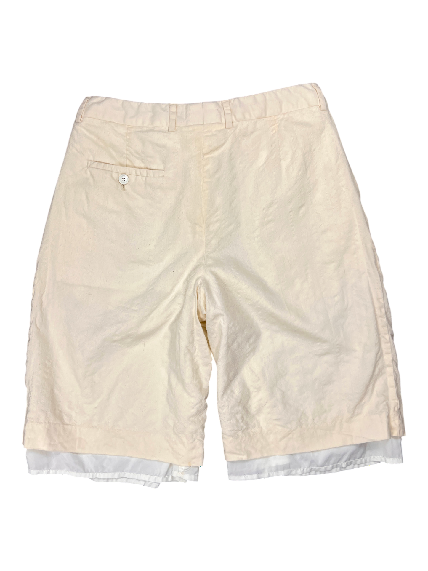 Louis Vuitton Uniforms Jorts Cream Baggy Classic Flared - cloakerstore