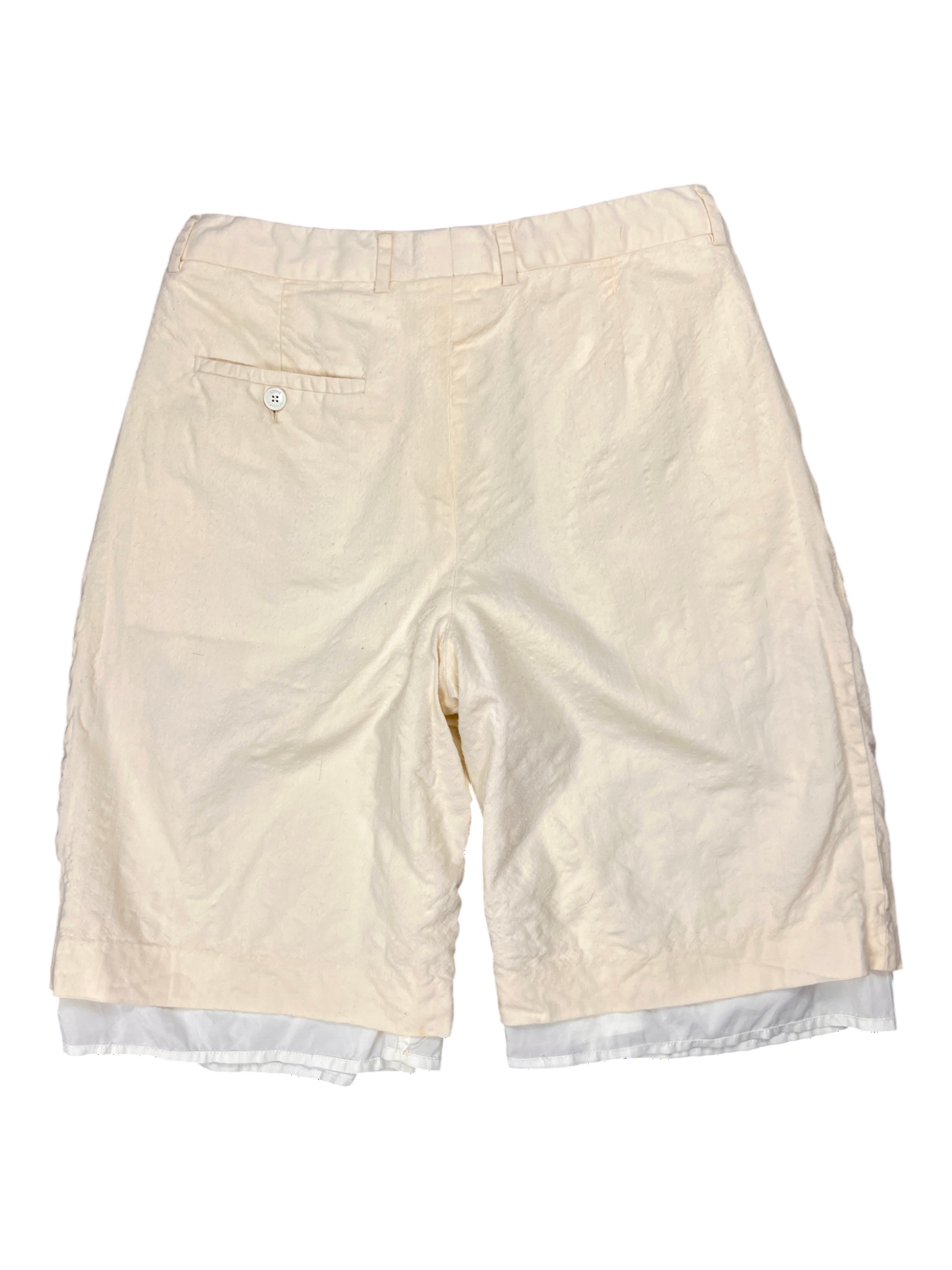 Louis Vuitton Uniforms Jorts Cream Baggy Classic Flared - cloakerstore