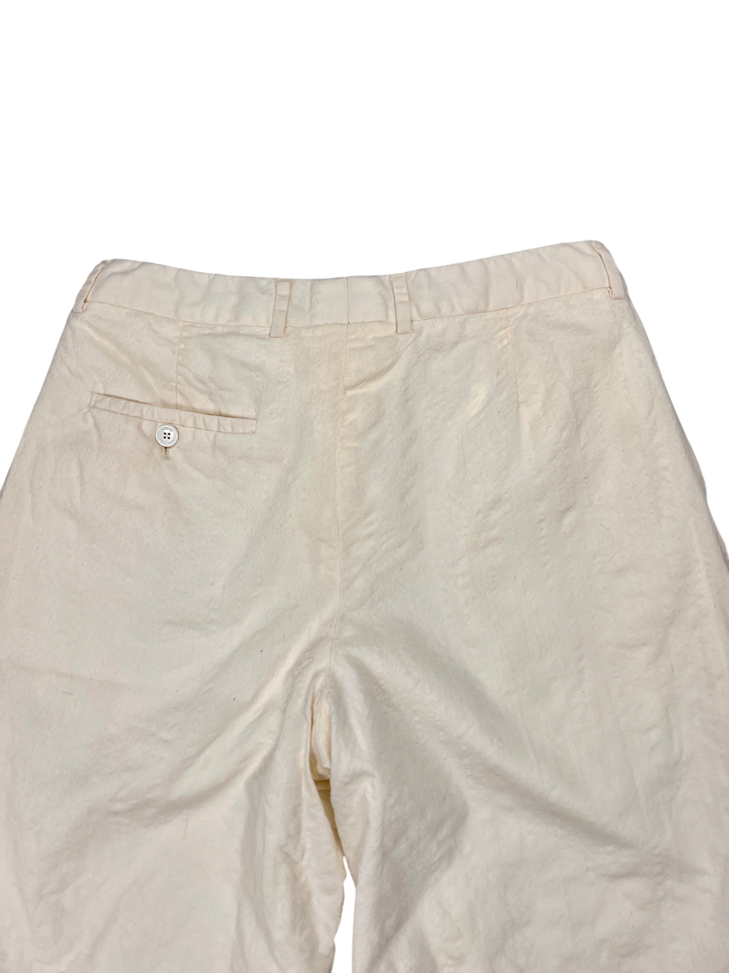 Louis Vuitton Uniforms Jorts Cream Baggy Classic Flared - cloakerstore