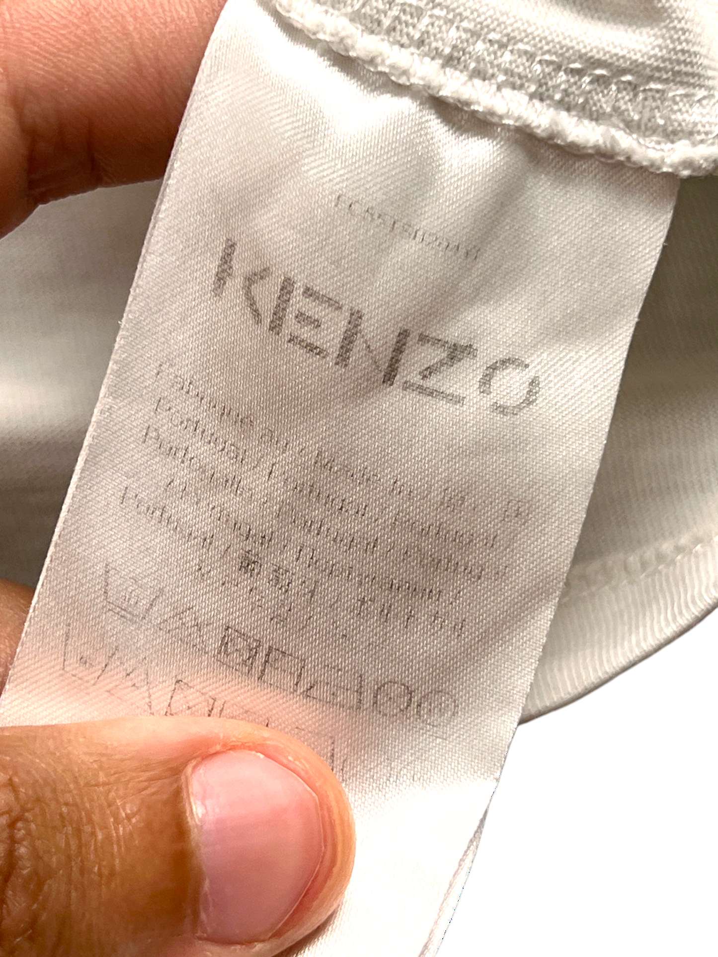 Kenzo T-shirt Tiger White Classic Big Logo