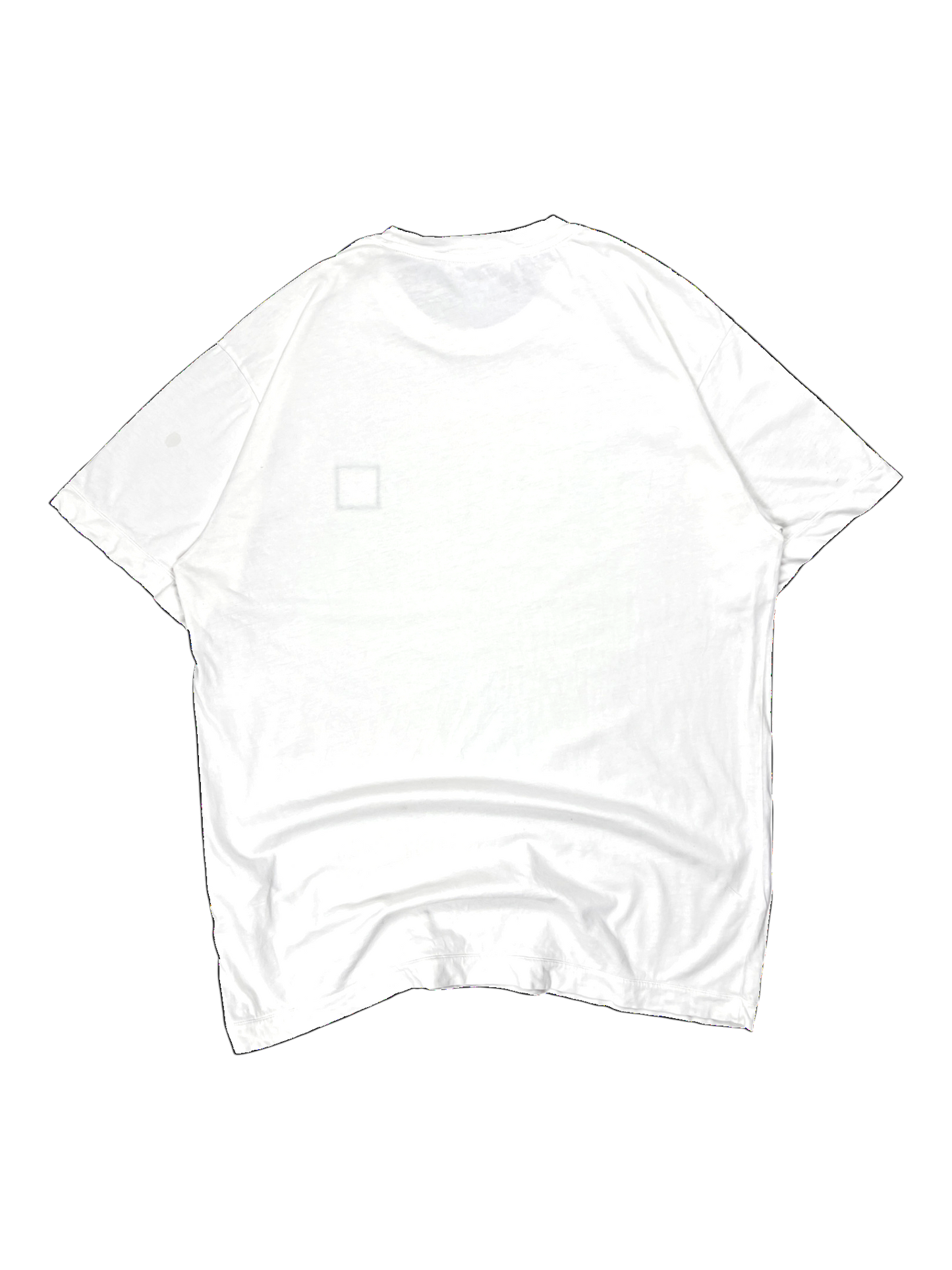 Stone Island T-shirt White Logo Patch Authentic