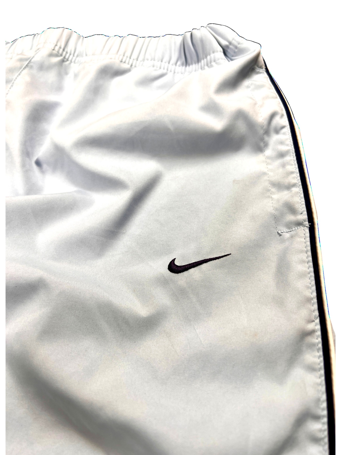 Nike Track Pants 1/4 Baggy Blue Sky Parachute 00's