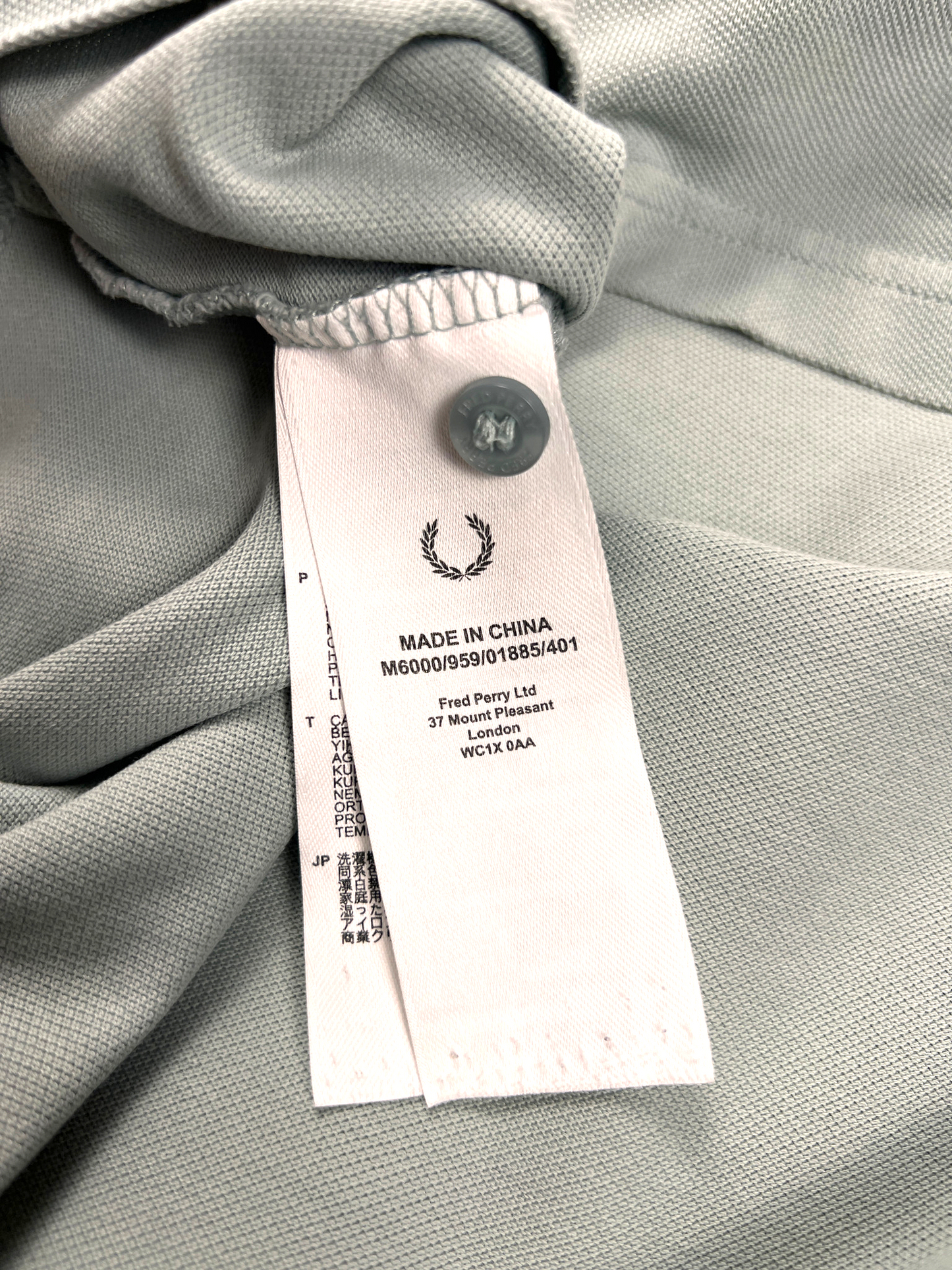 Fred Perry Menta Old Money Polo Vintage