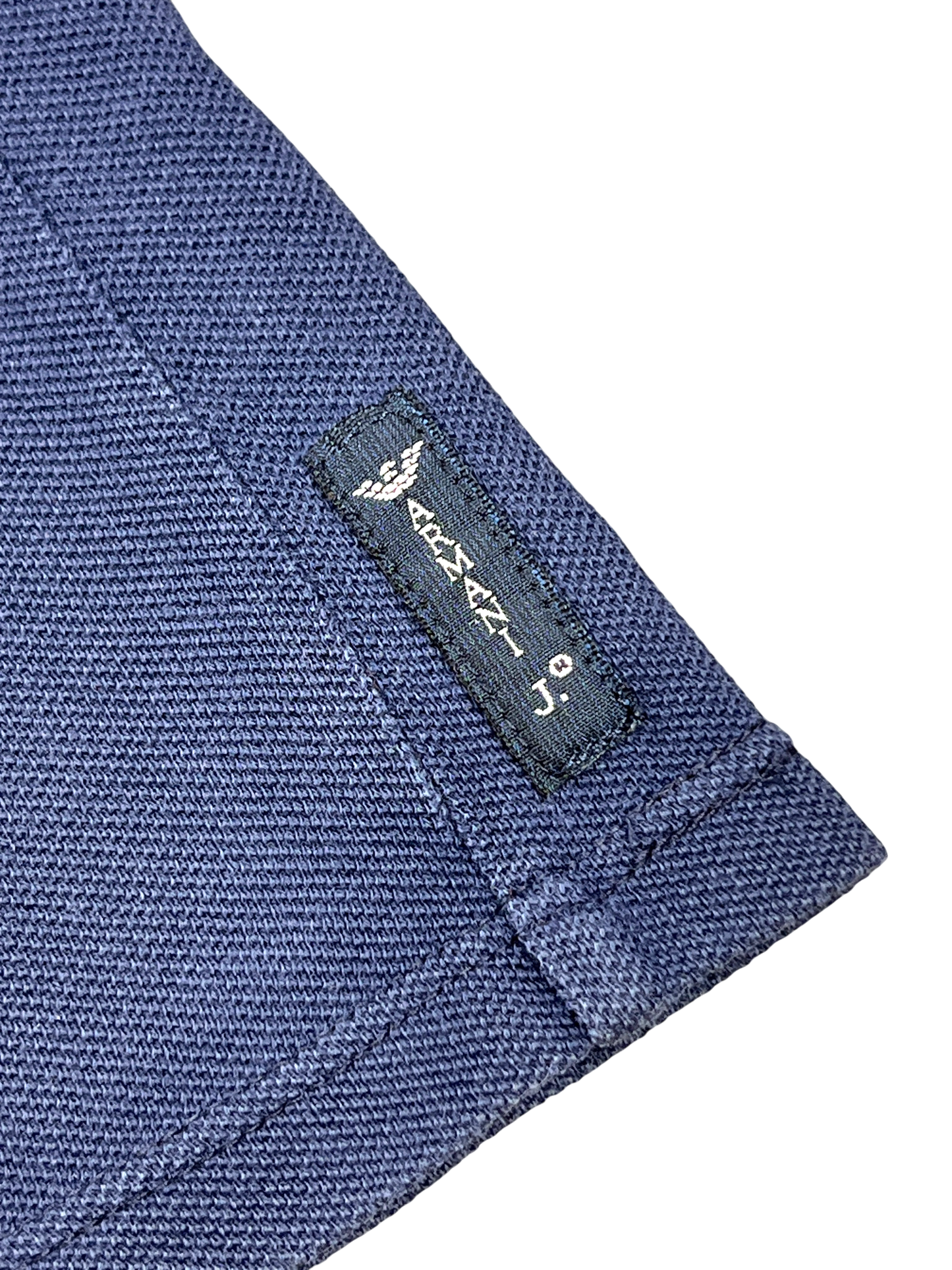 Armani Jeans Polo Dark Blue Muscle Fit 2000's