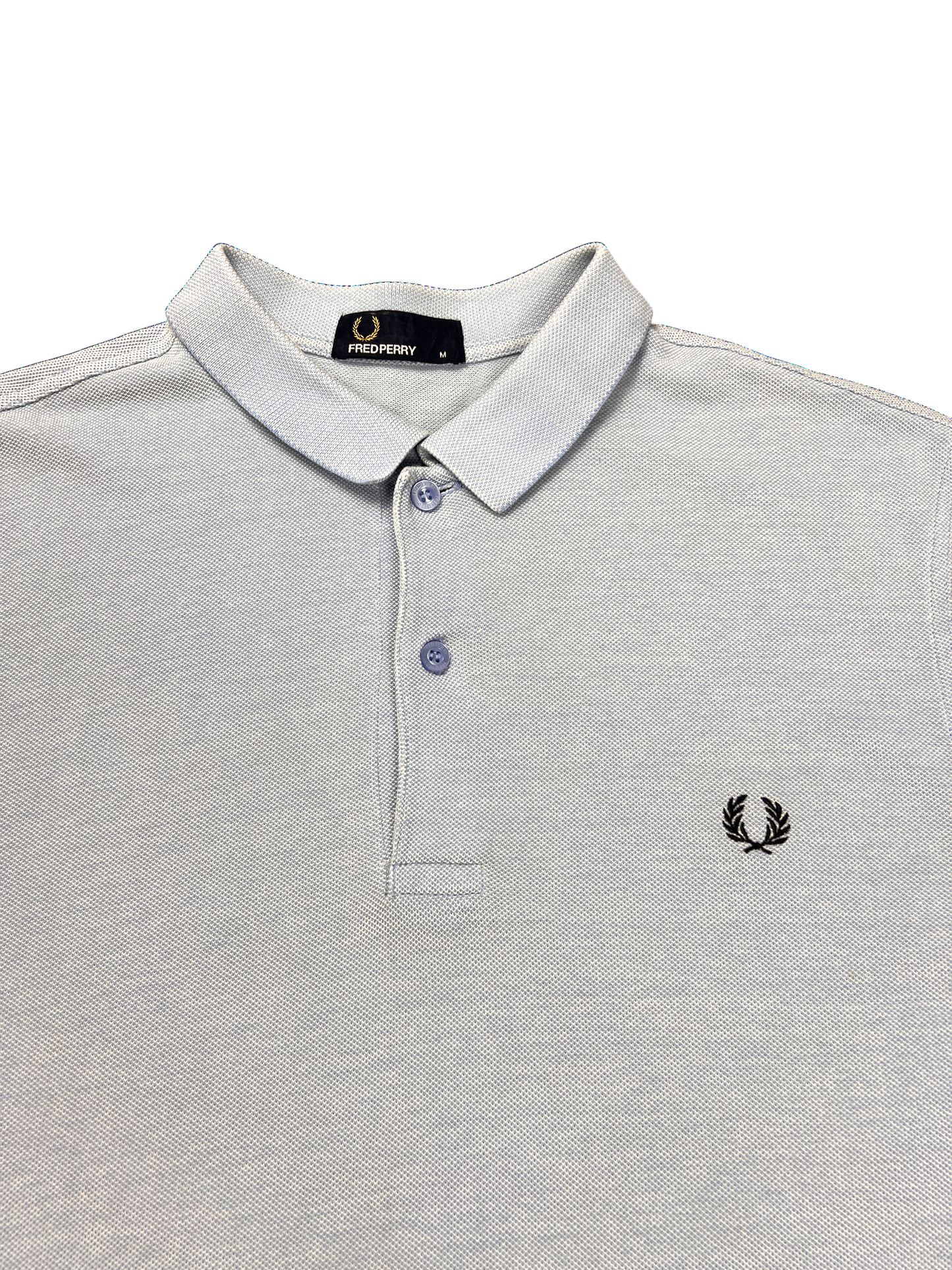 Fred Perry Polo Vintage Old Money Light Blue 00’s