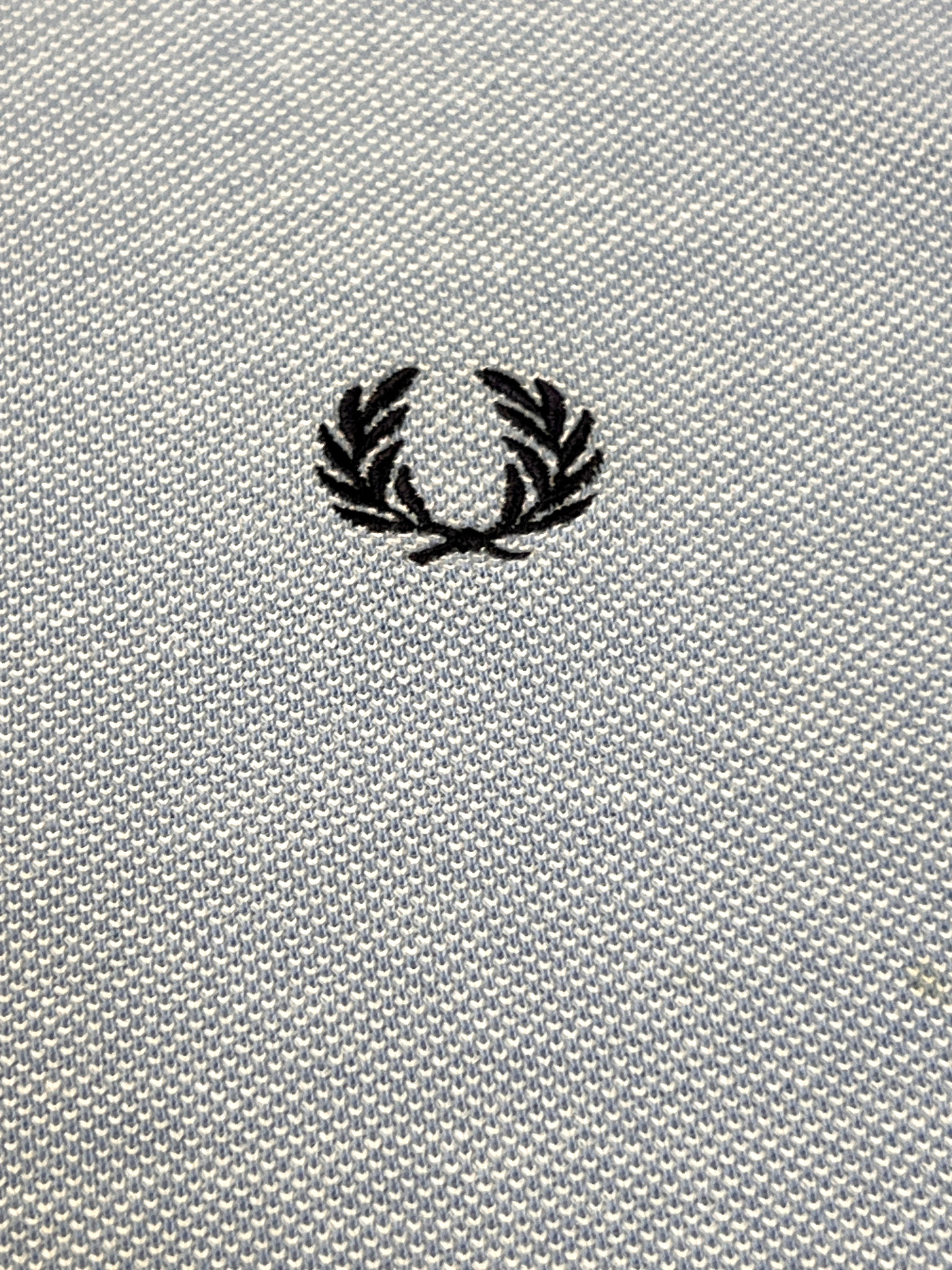 Fred Perry Polo Vintage Old Money Light Blue 00’s