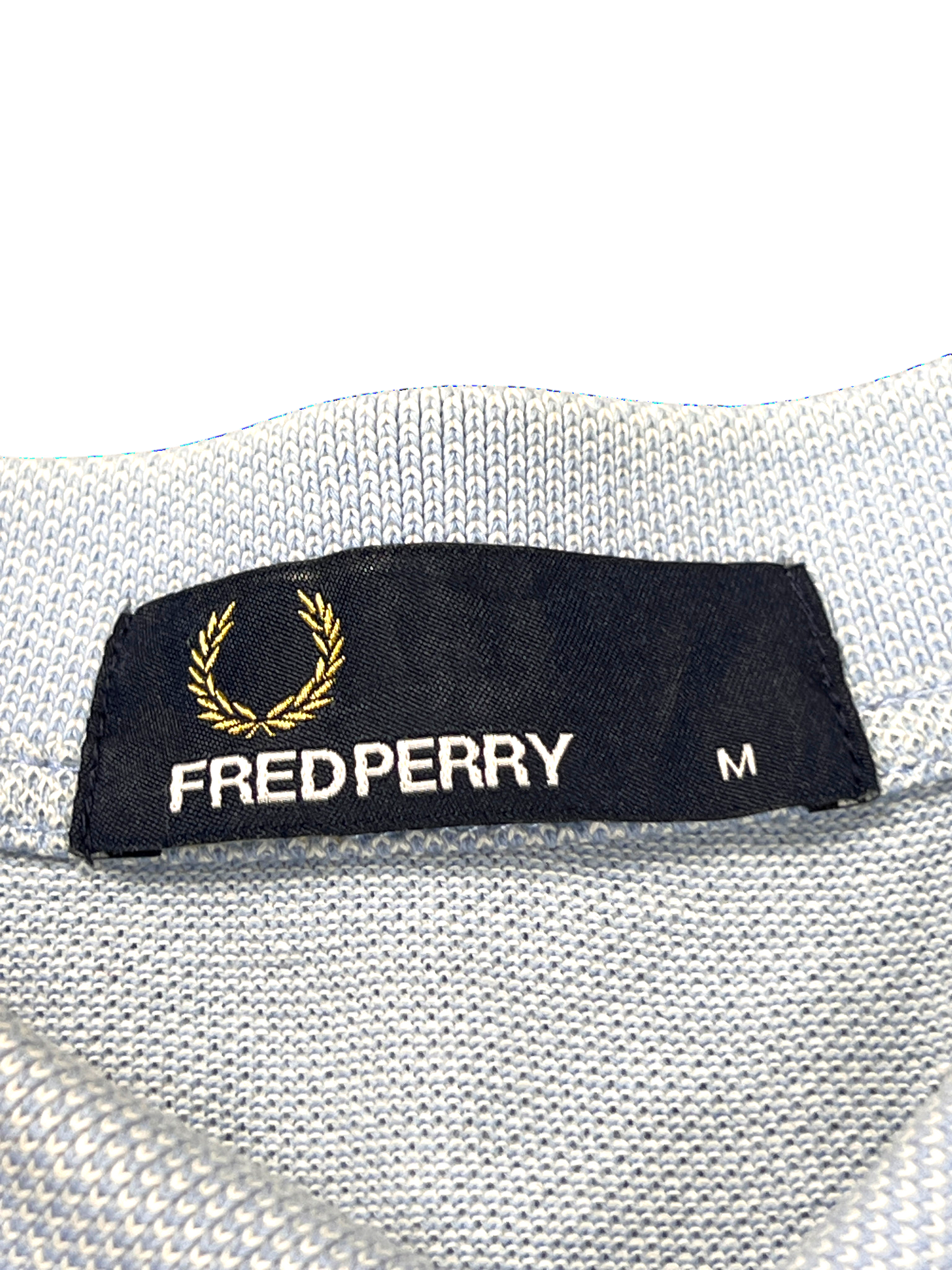 Fred Perry Polo Vintage Old Money Light Blue 00’s