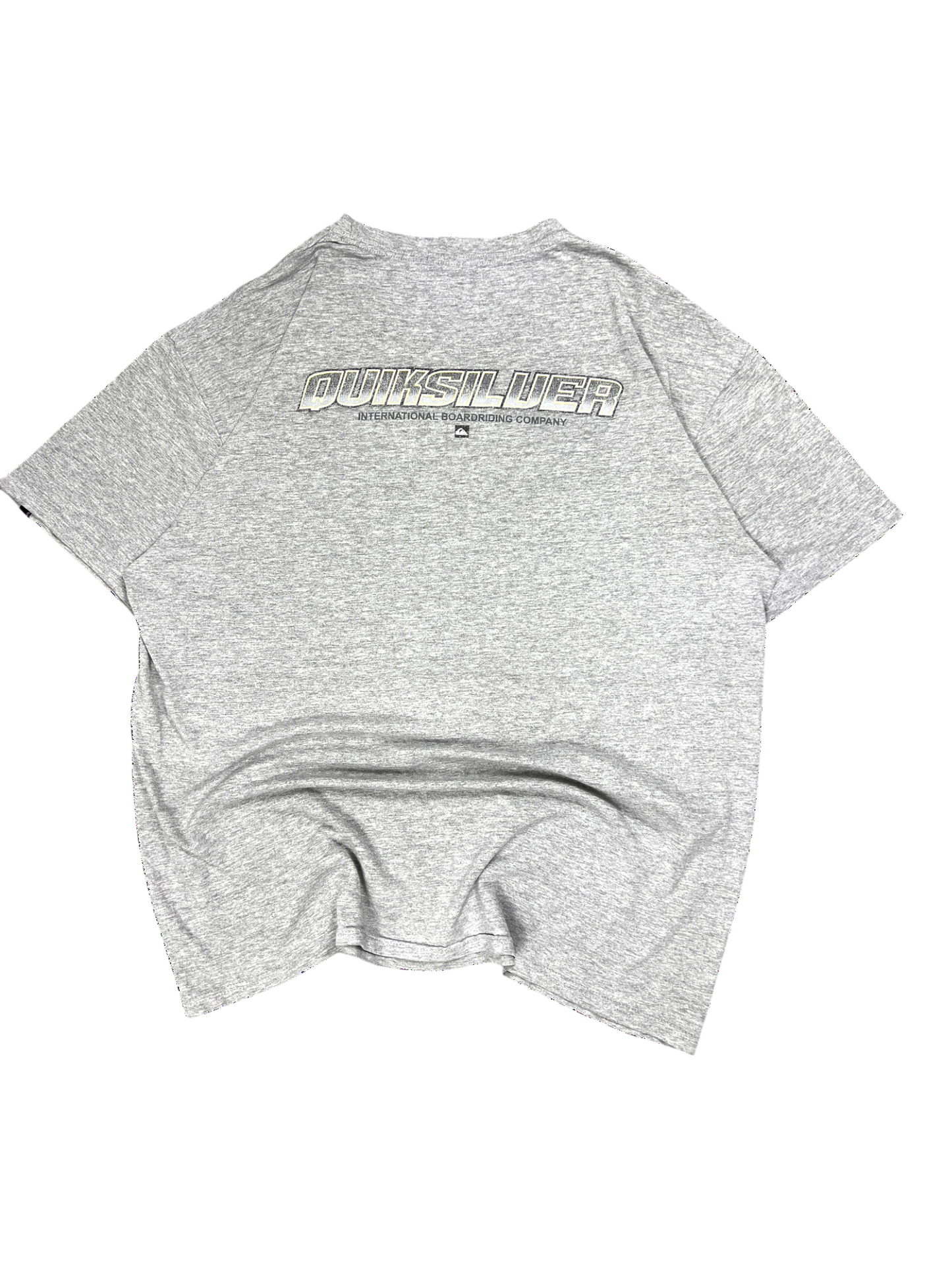 Quicksilver T-shirt SurfWear Vintage Gray 2000's