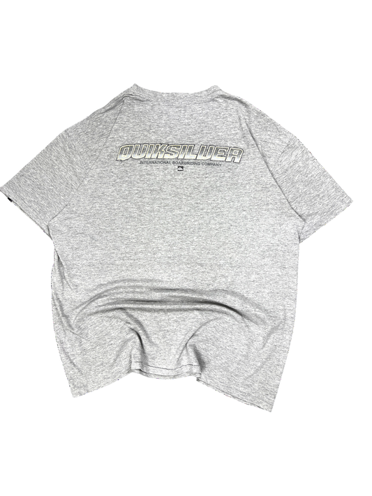 Quiksilver surfwear vintage t-shirt gray