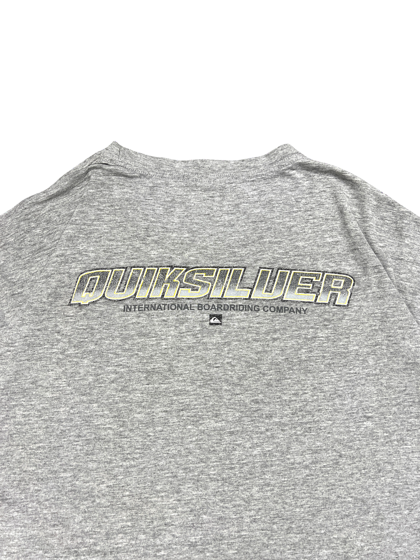 Quicksilver T-shirt SurfWear Vintage Gray 2000's