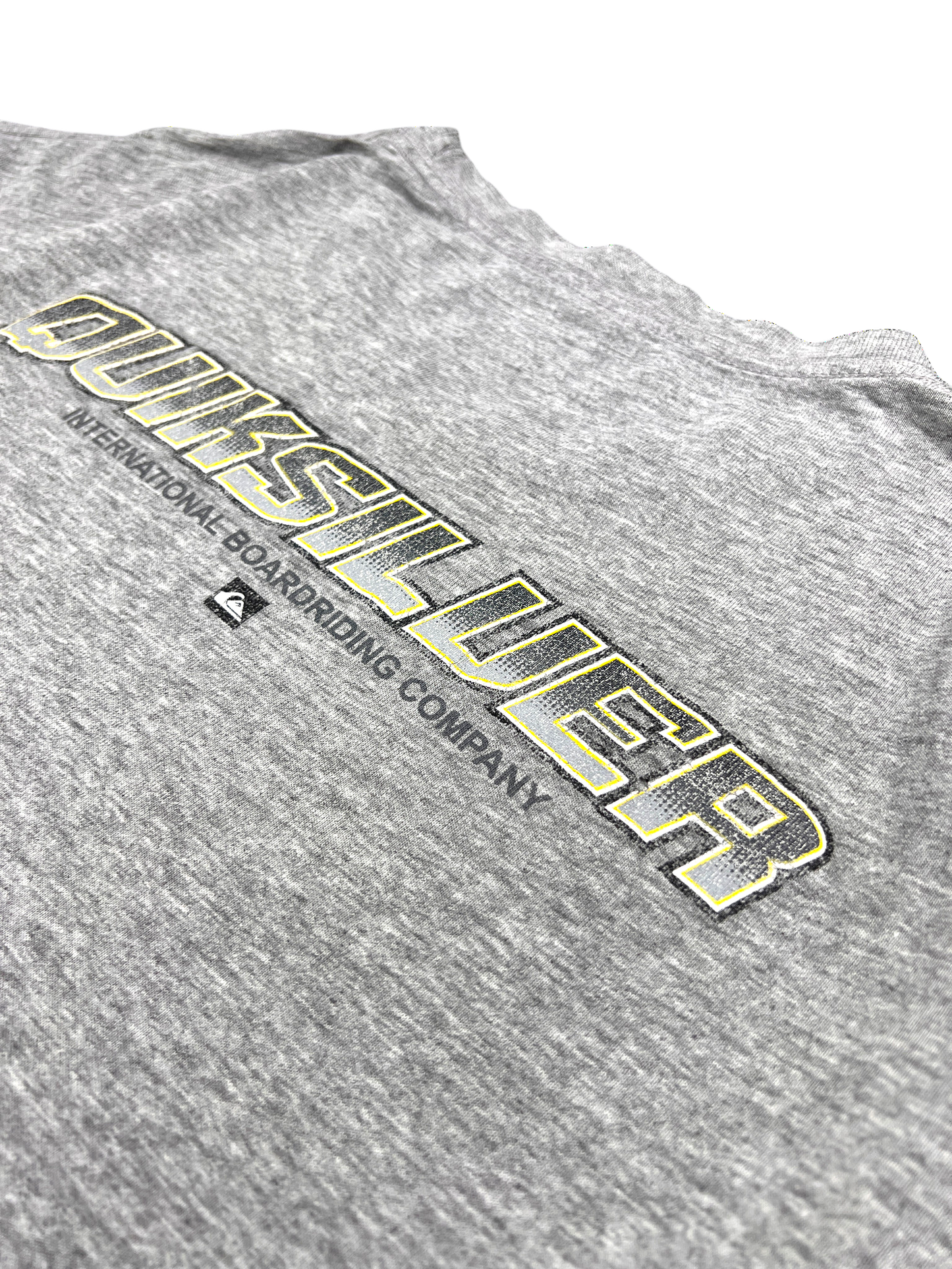 Quicksilver T-shirt SurfWear Vintage Gray 2000's