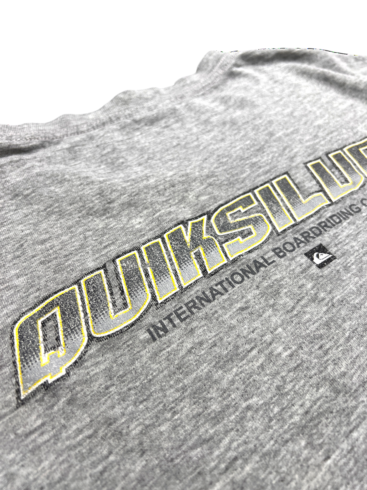 Quicksilver T-shirt SurfWear Vintage Gray 2000's