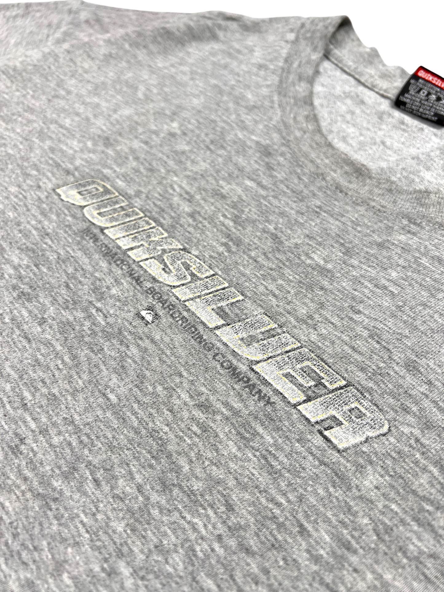 Quicksilver T-shirt SurfWear Vintage Gray 2000's