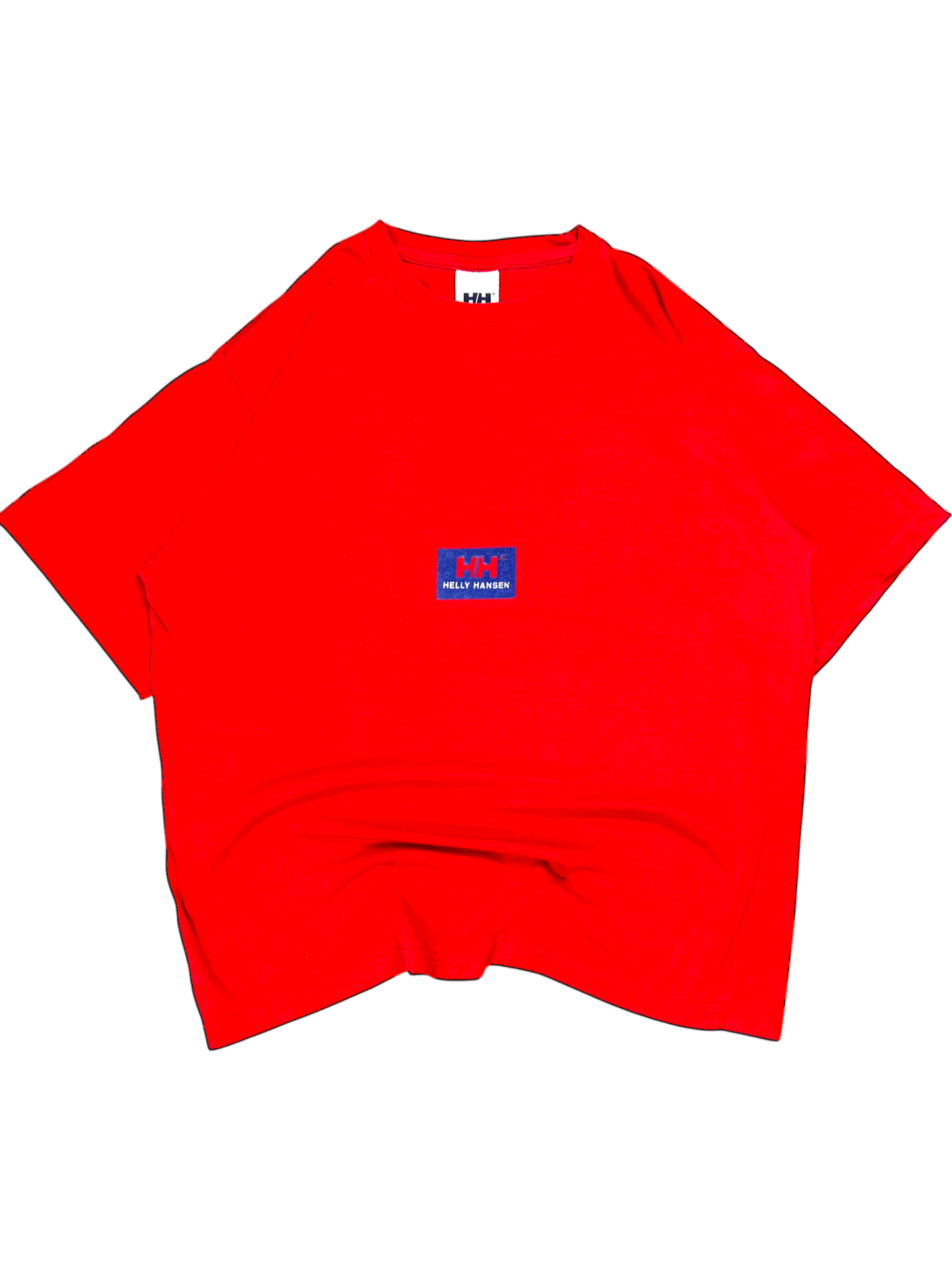 Helly Hansen T-shirt Vintage Red Heavy Weight Baggy 00's