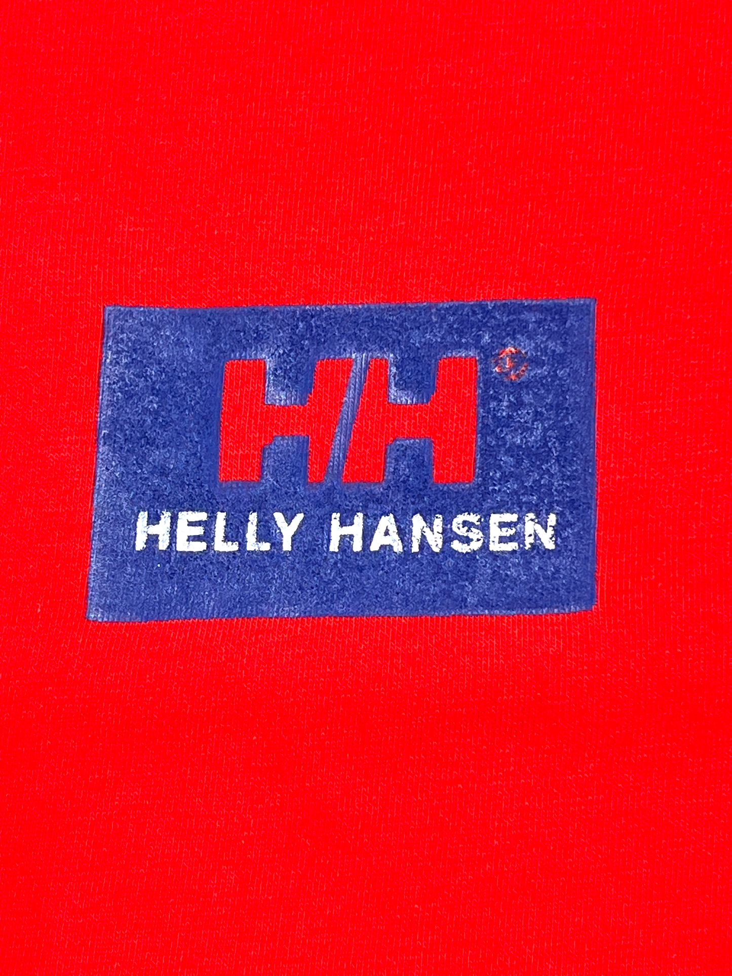 Helly Hansen T-shirt Vintage Red Heavy Weight Baggy 00's