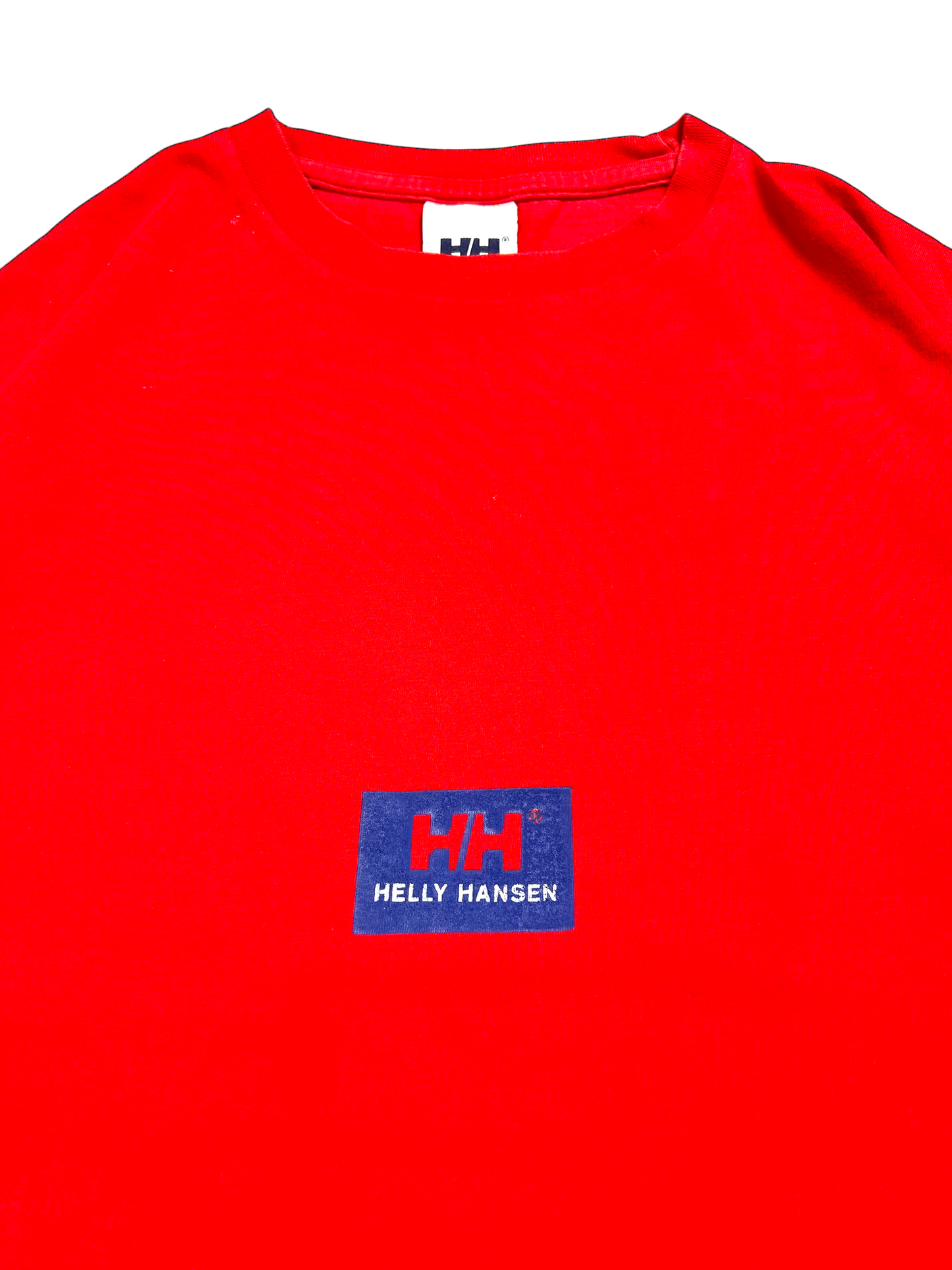 Helly Hansen T-shirt Vintage Red Heavy Weight Baggy 00's