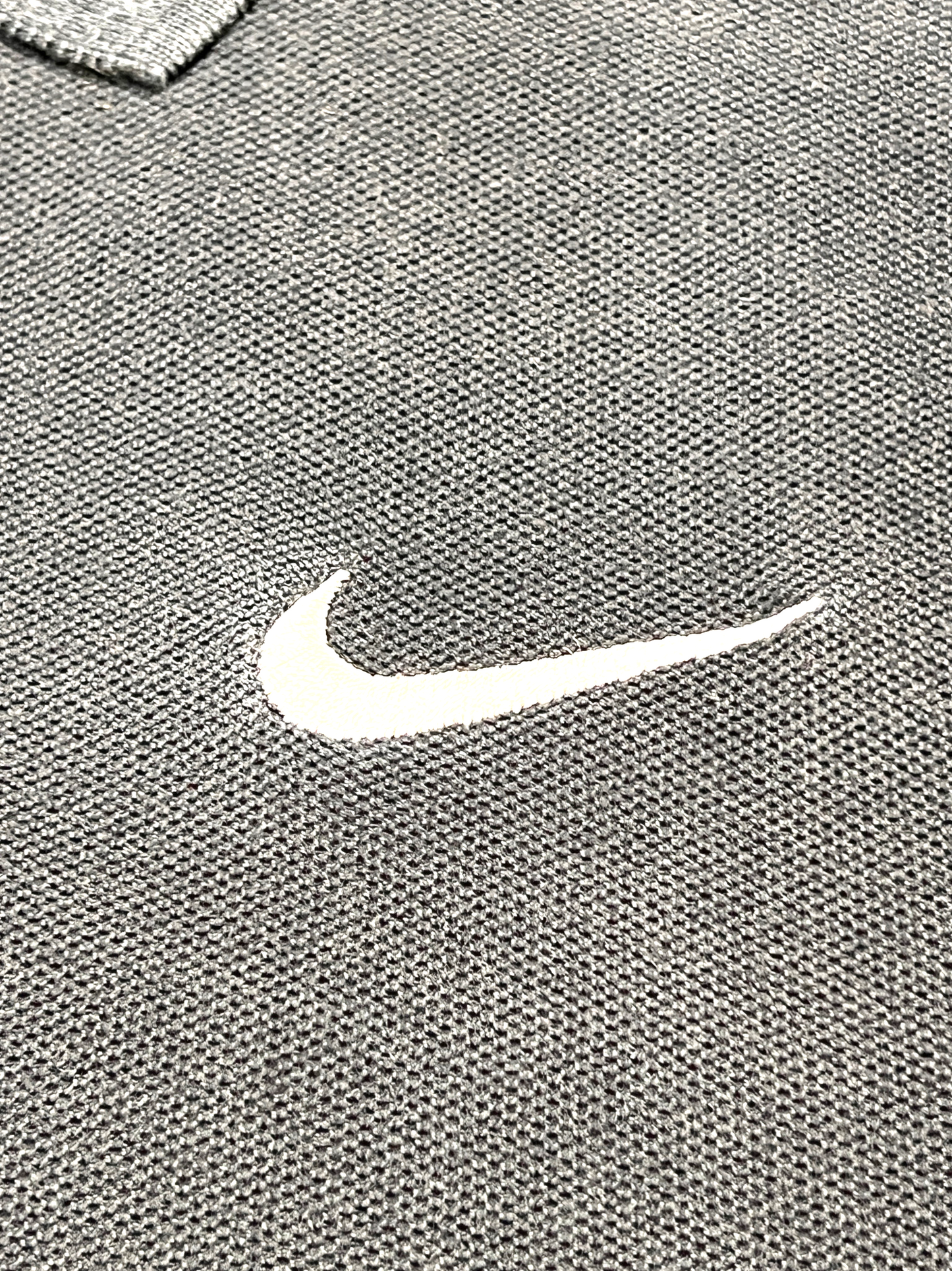 Nike Polo Vintage Black 00's Logo Embroidery