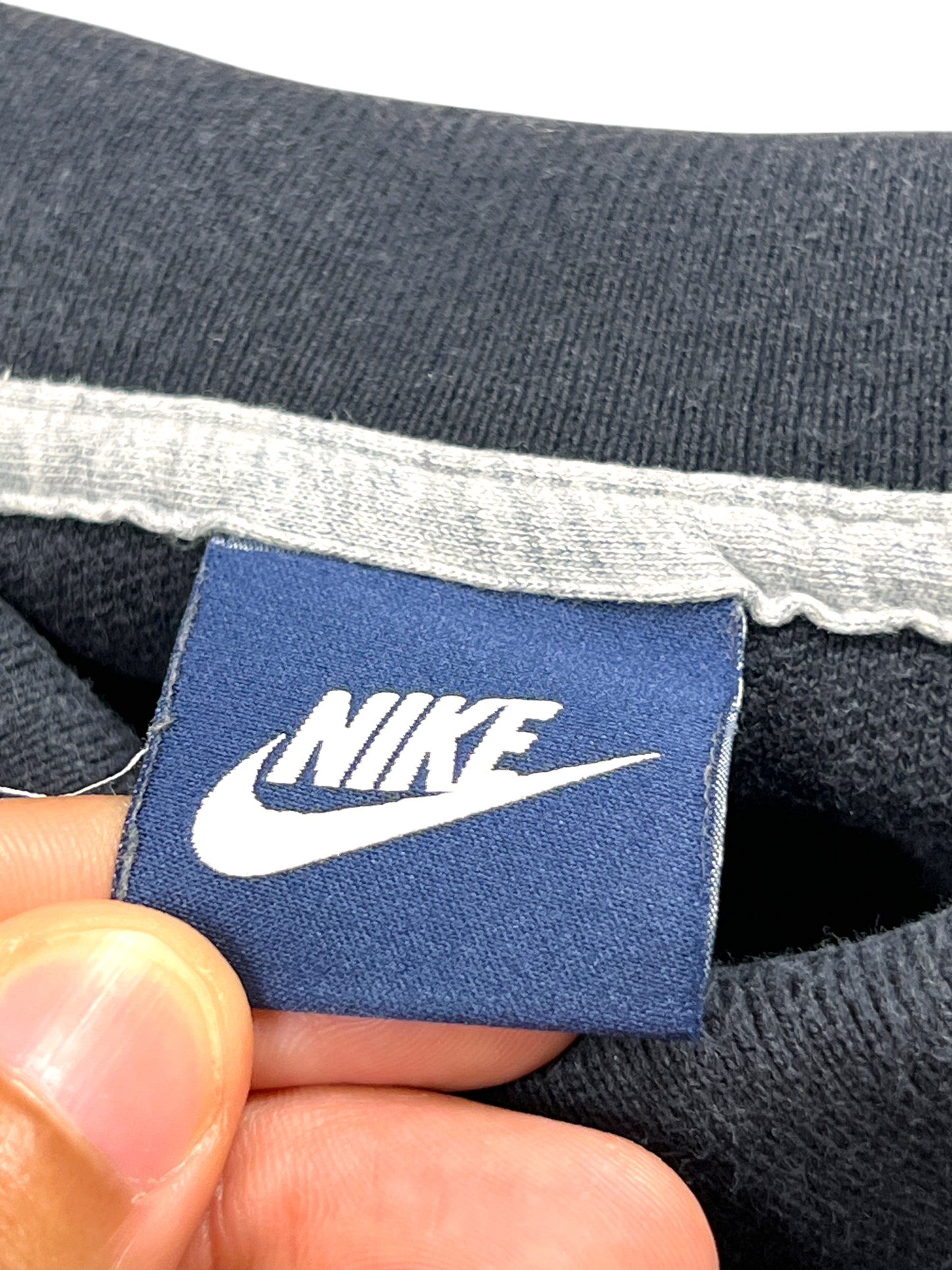 Nike Polo Vintage Black 00's Logo Embroidery