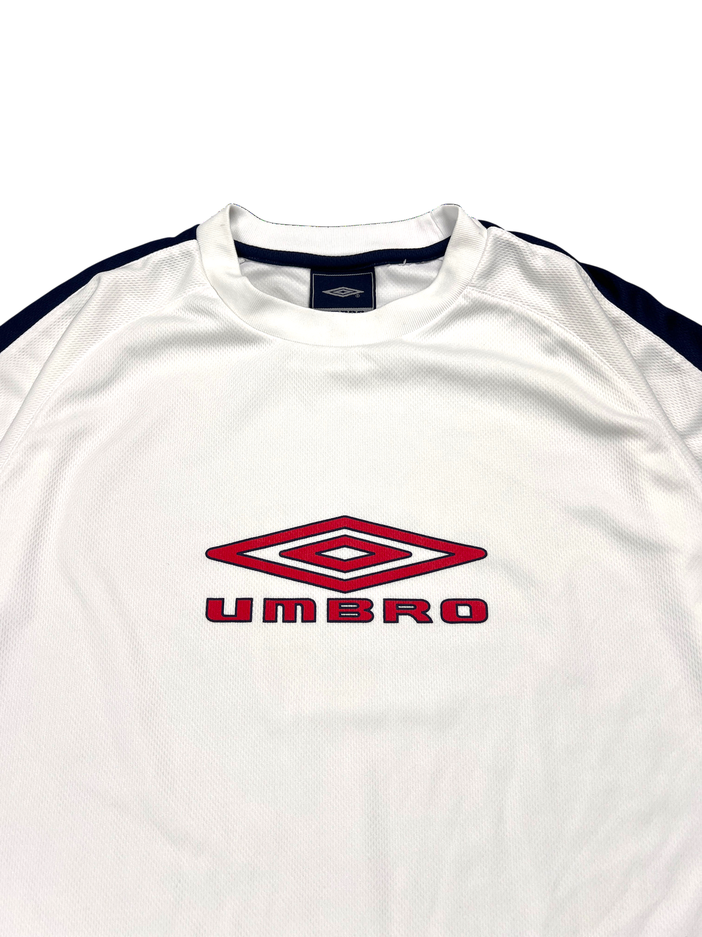 Umbro T-shirt Sport Vintage 00's White Y2K
