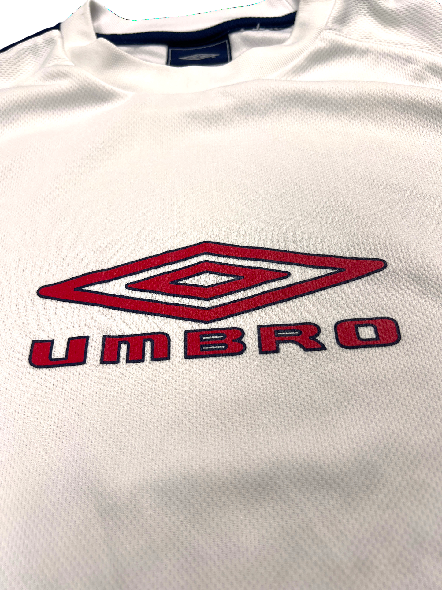 Umbro T-shirt Sport Vintage 00's White Y2K